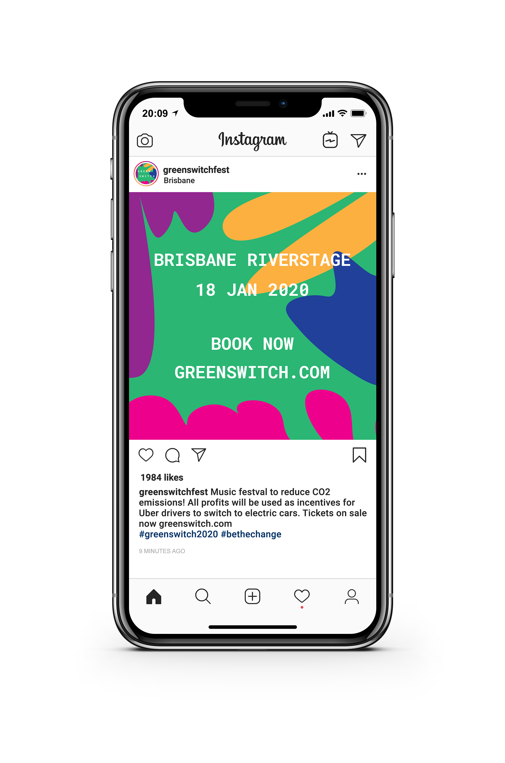 iPhone-X-Innstagram story greenswitch.png