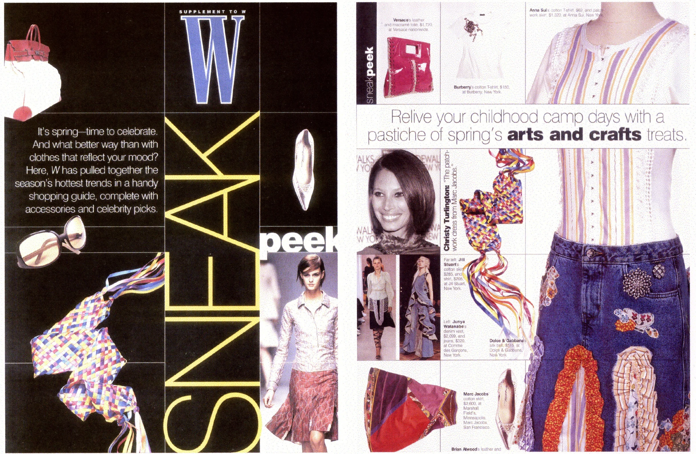W Magazine, March 2002