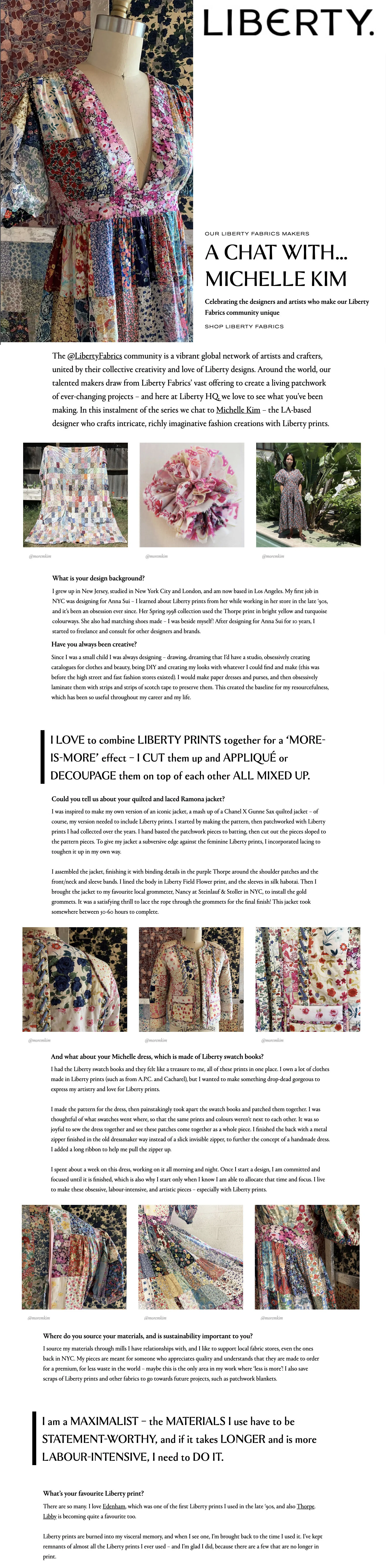 Liberty of London. October 1, 2020