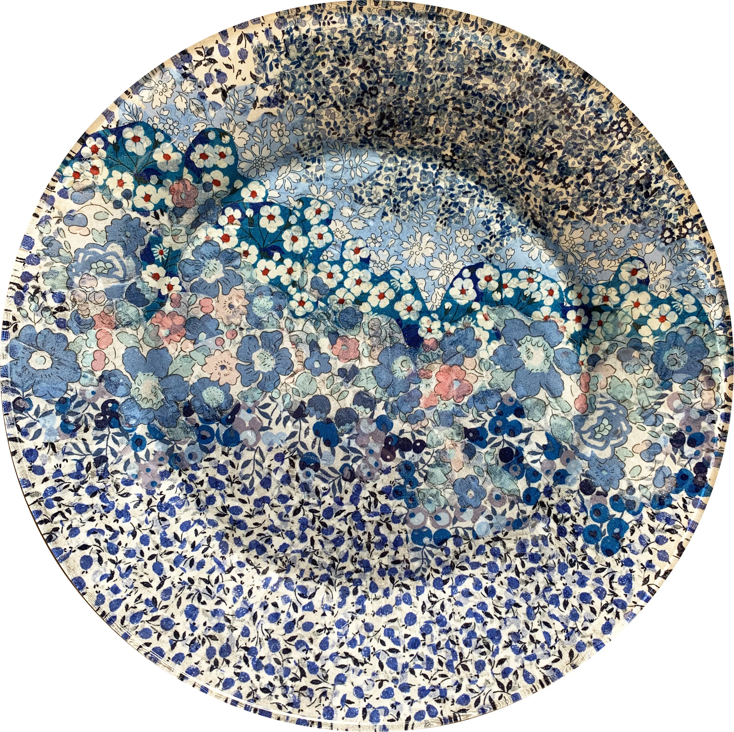 Aitai Yuma Decoupage Plate, 2021