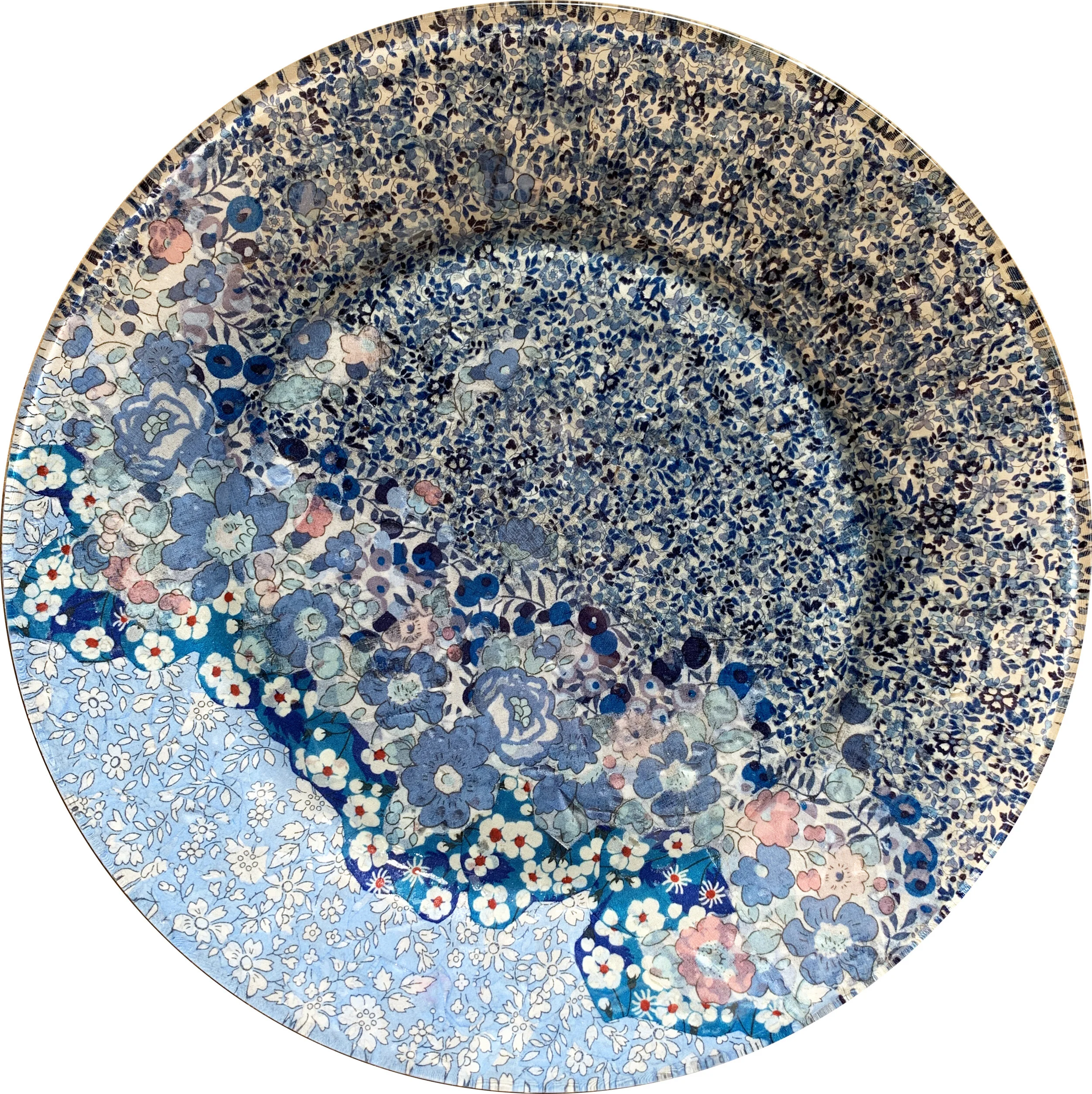 Aitai Yuma Decoupage Plate, 2021