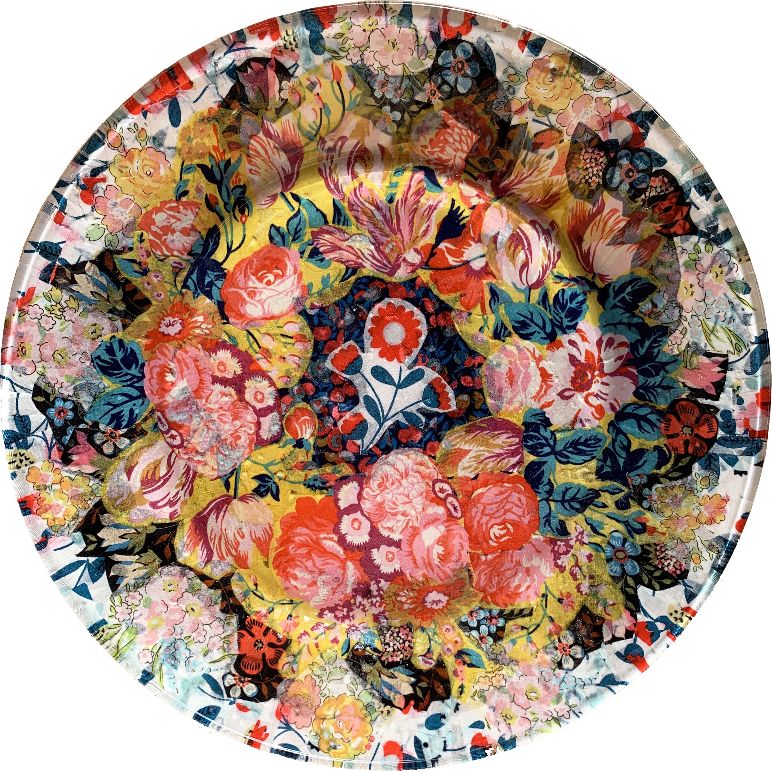 Hatsukoi Decoupage Plate, 2021