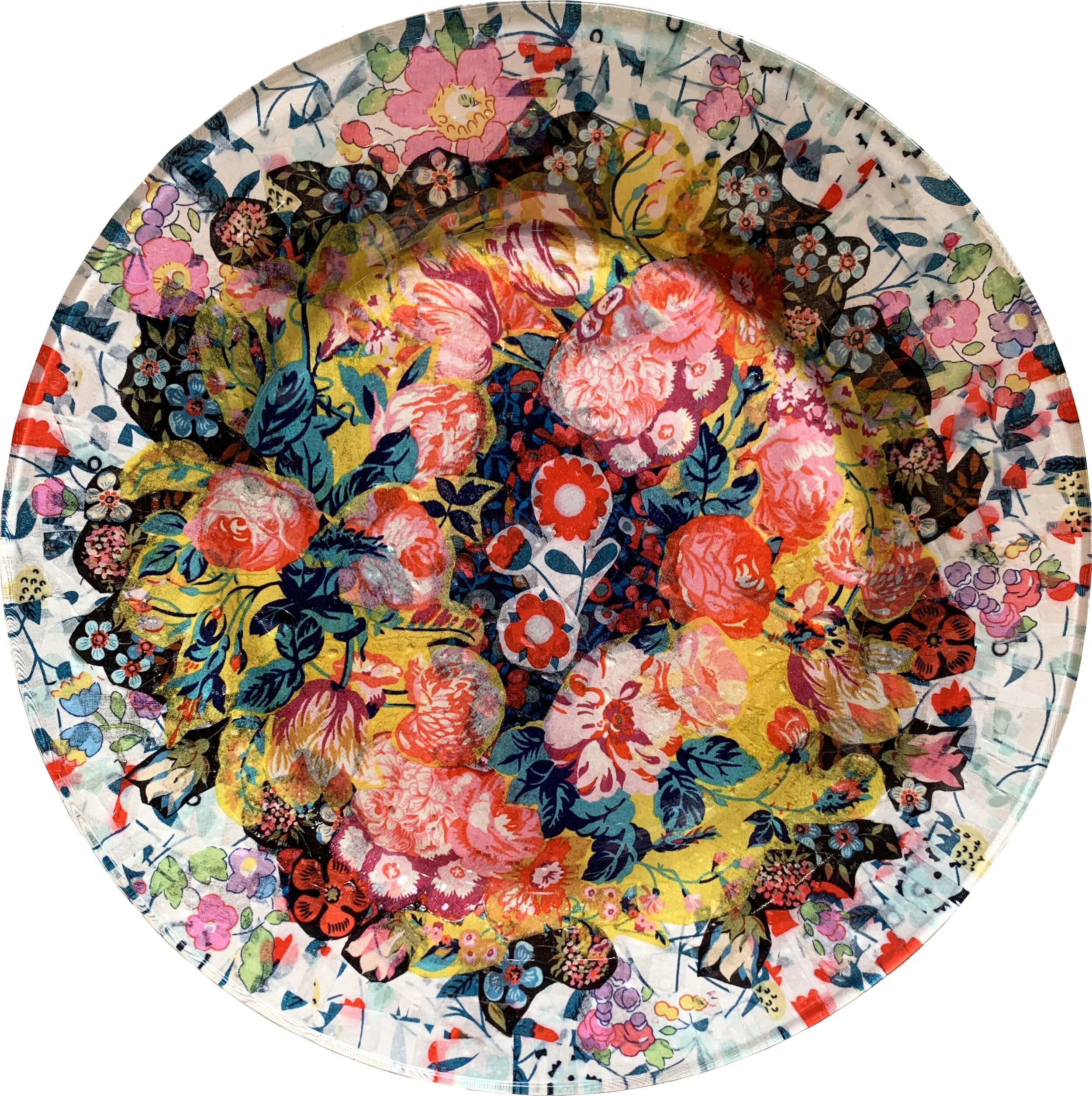 Hatsukoi Decoupage Plate, 2021 
