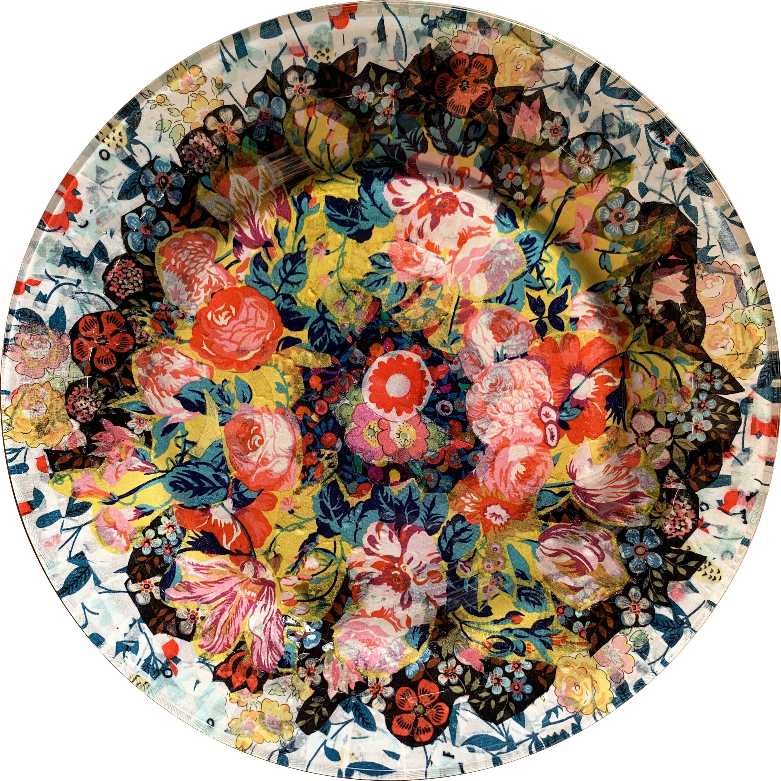 Hatsukoi Decoupage Plate, 2021  