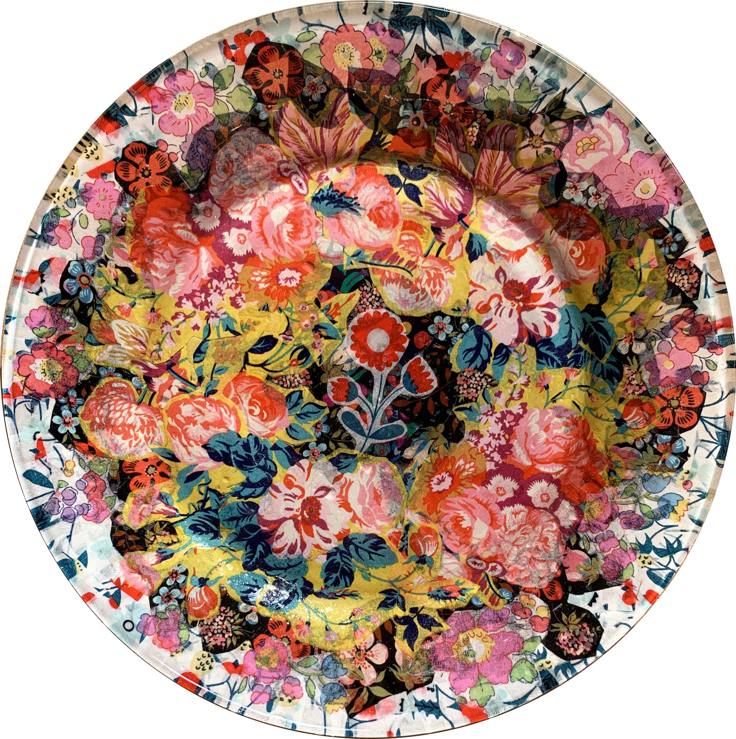 Hatsukoi Decoupage Plate, 2021    