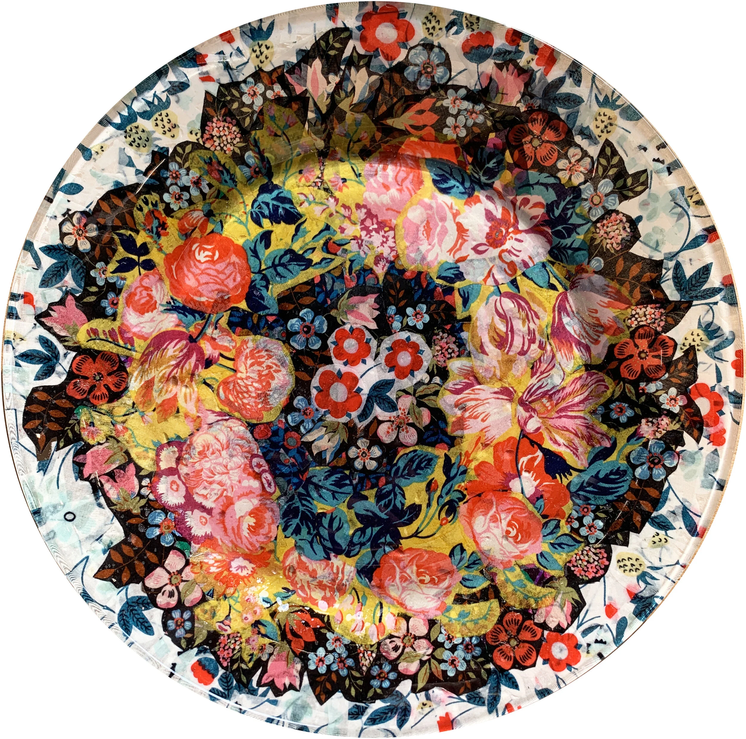 Hatsukoi Decoupage Plate, 2021    