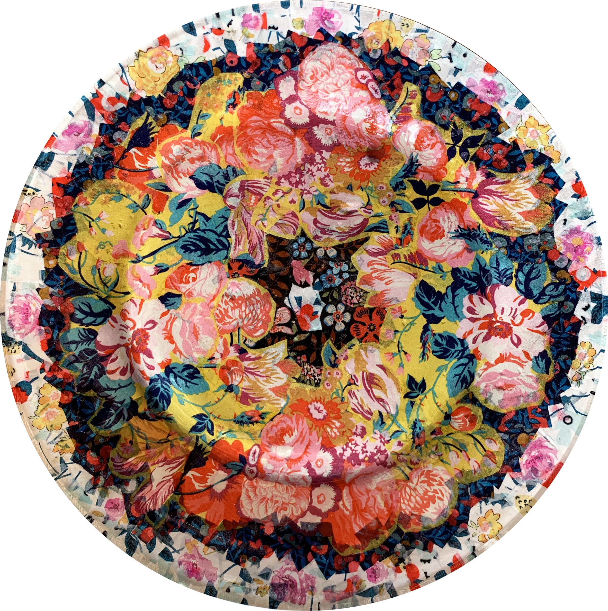 Hatsukoi Decoupage Plate, 2021   