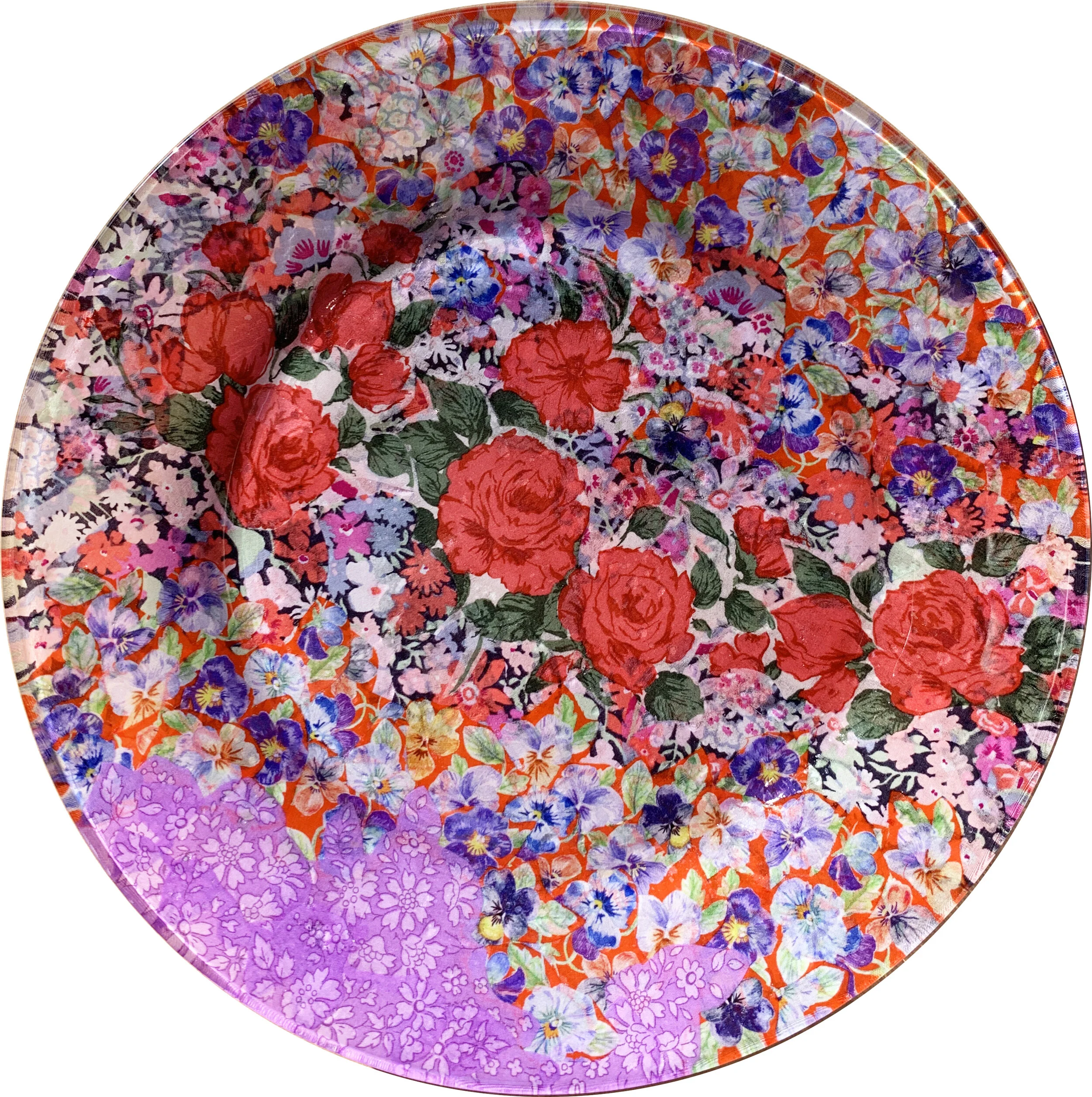 Koi No Yokan Decoupage Plate, 2021 