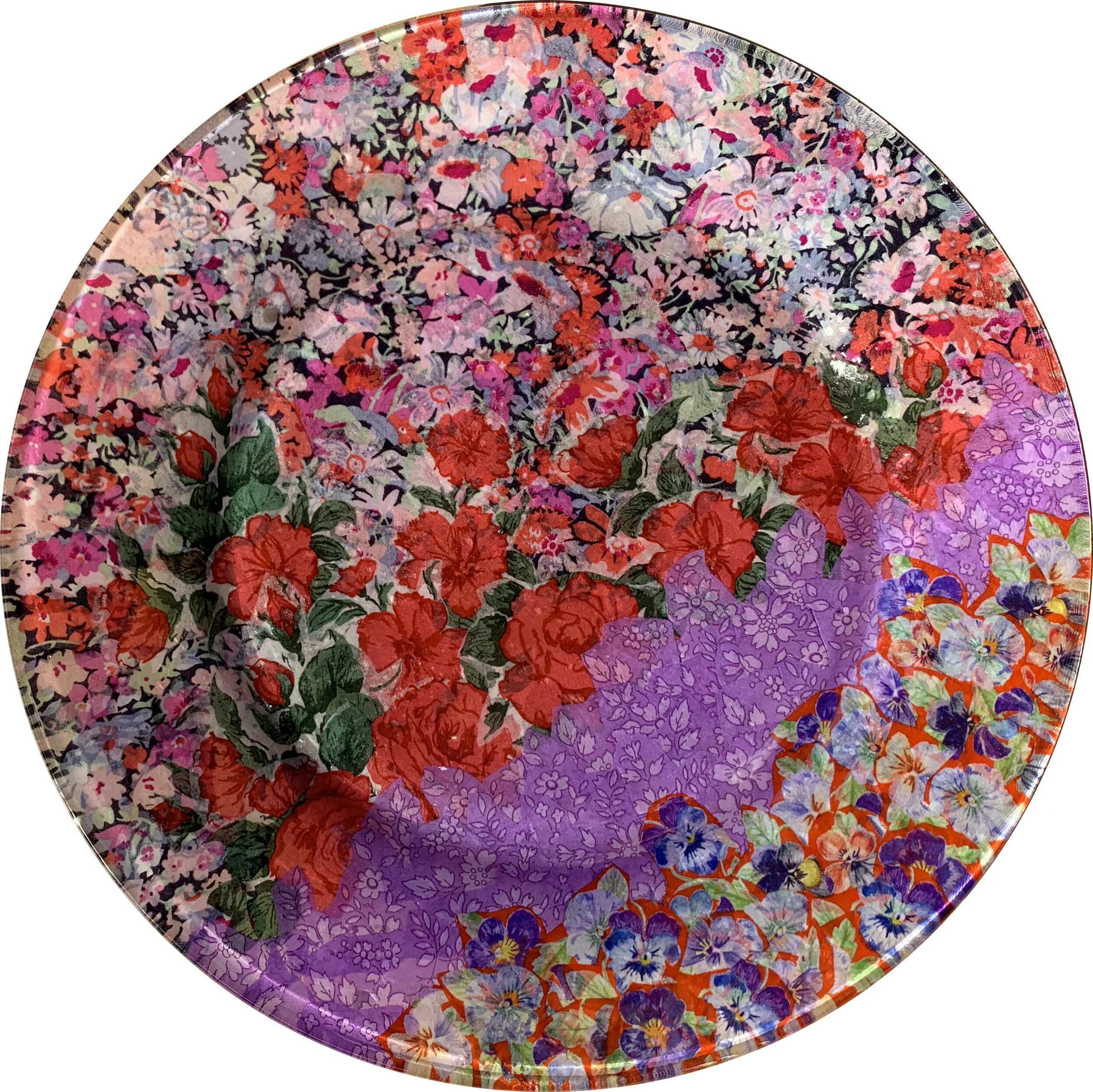 Koi No Yokan Decoupage Plate, 2021  