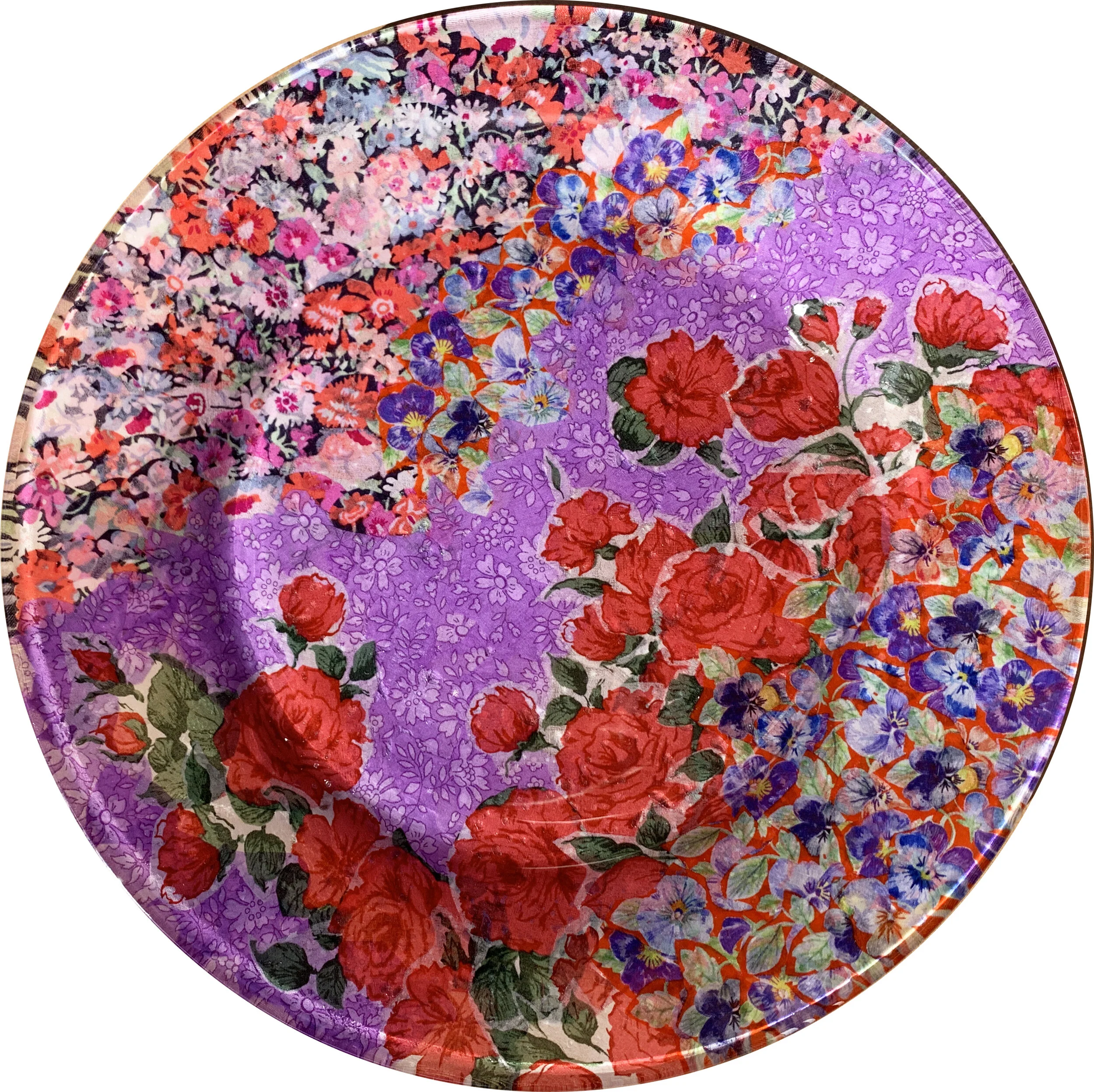 Koi No Yokan Decoupage Plate, 2021   