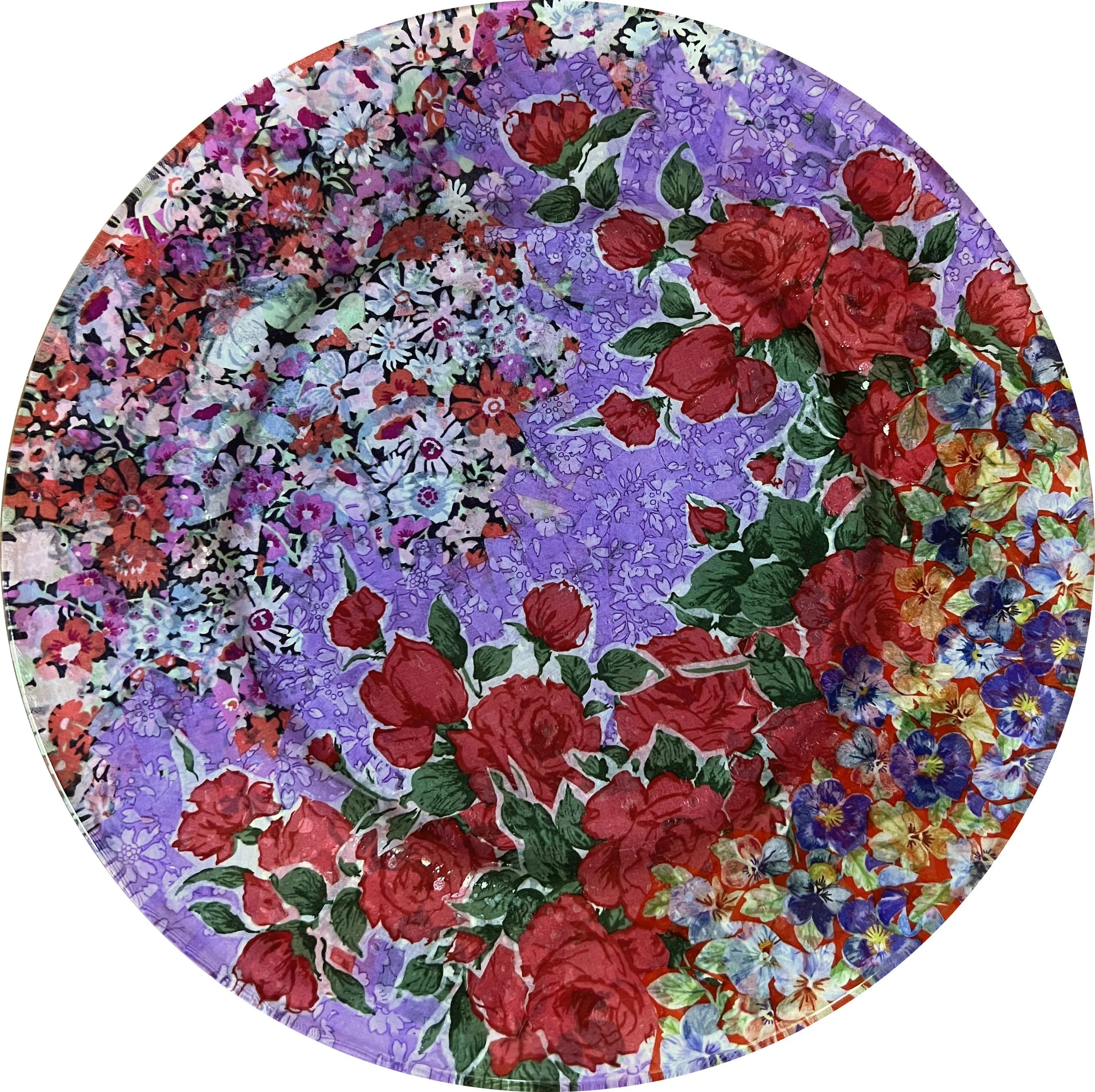 Koi No Yokan Decoupage Plate, 2021