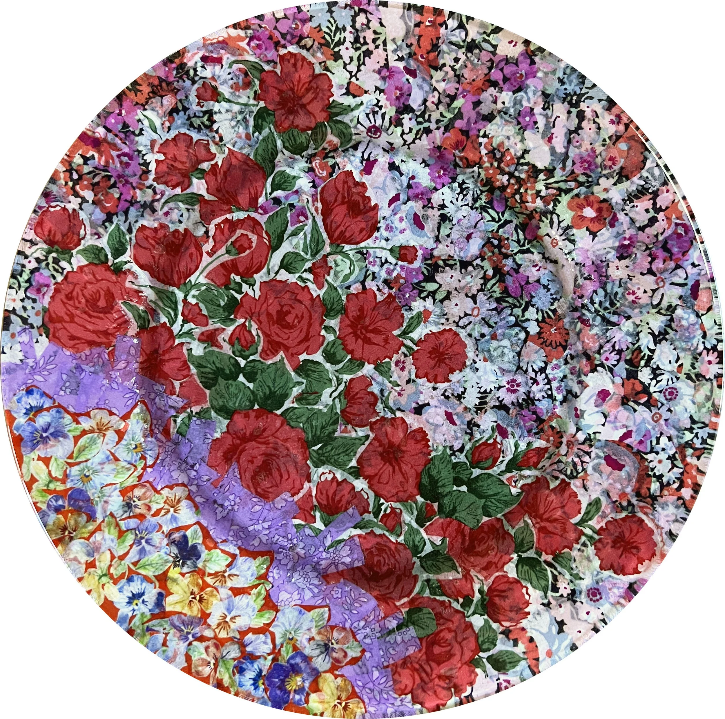 Koi No Yokan Decoupage Plate, 2021