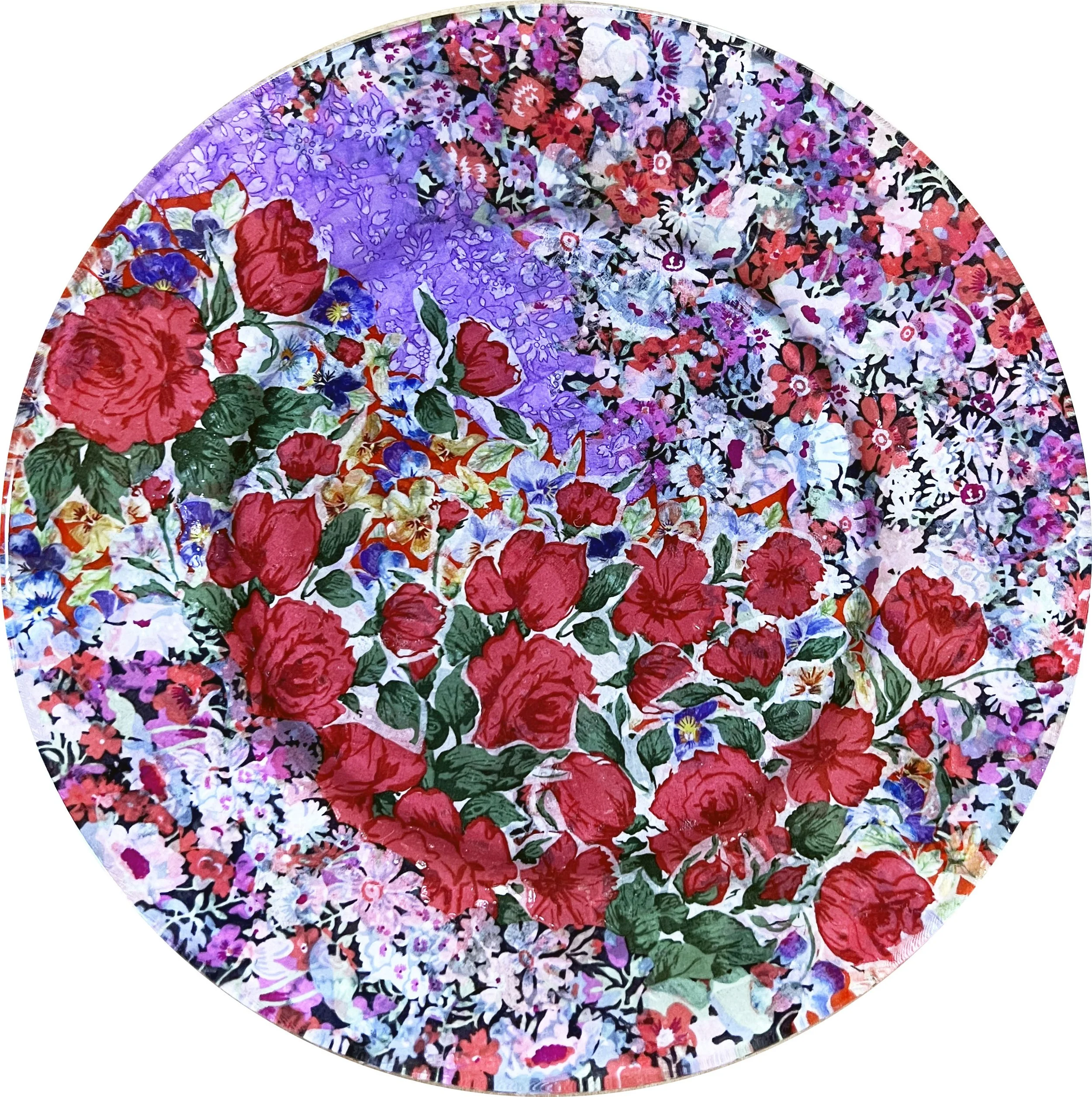 Koi No Yokan Decoupage Plate, 2021