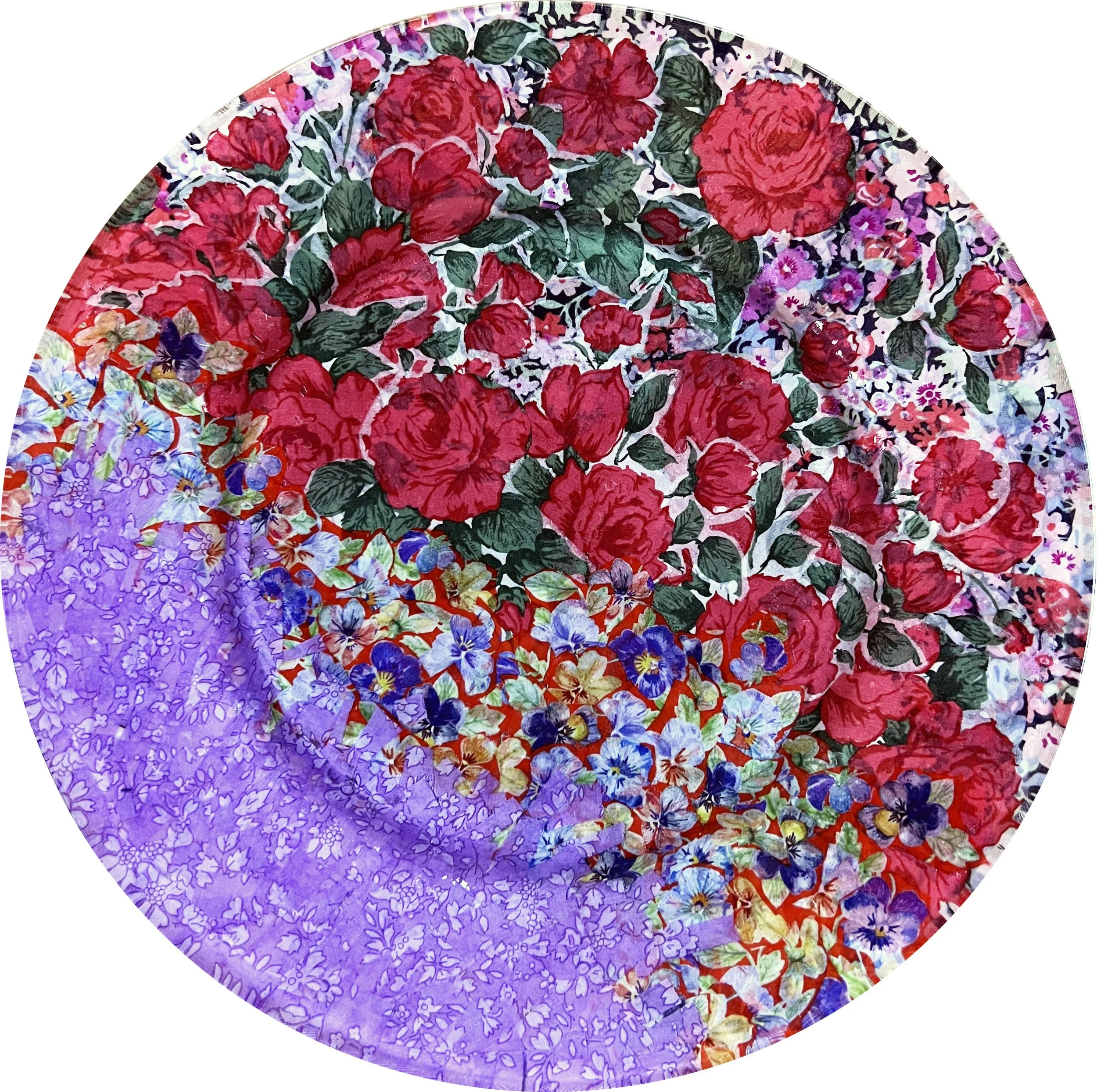 Koi No Yokan Decoupage Plate, 2021