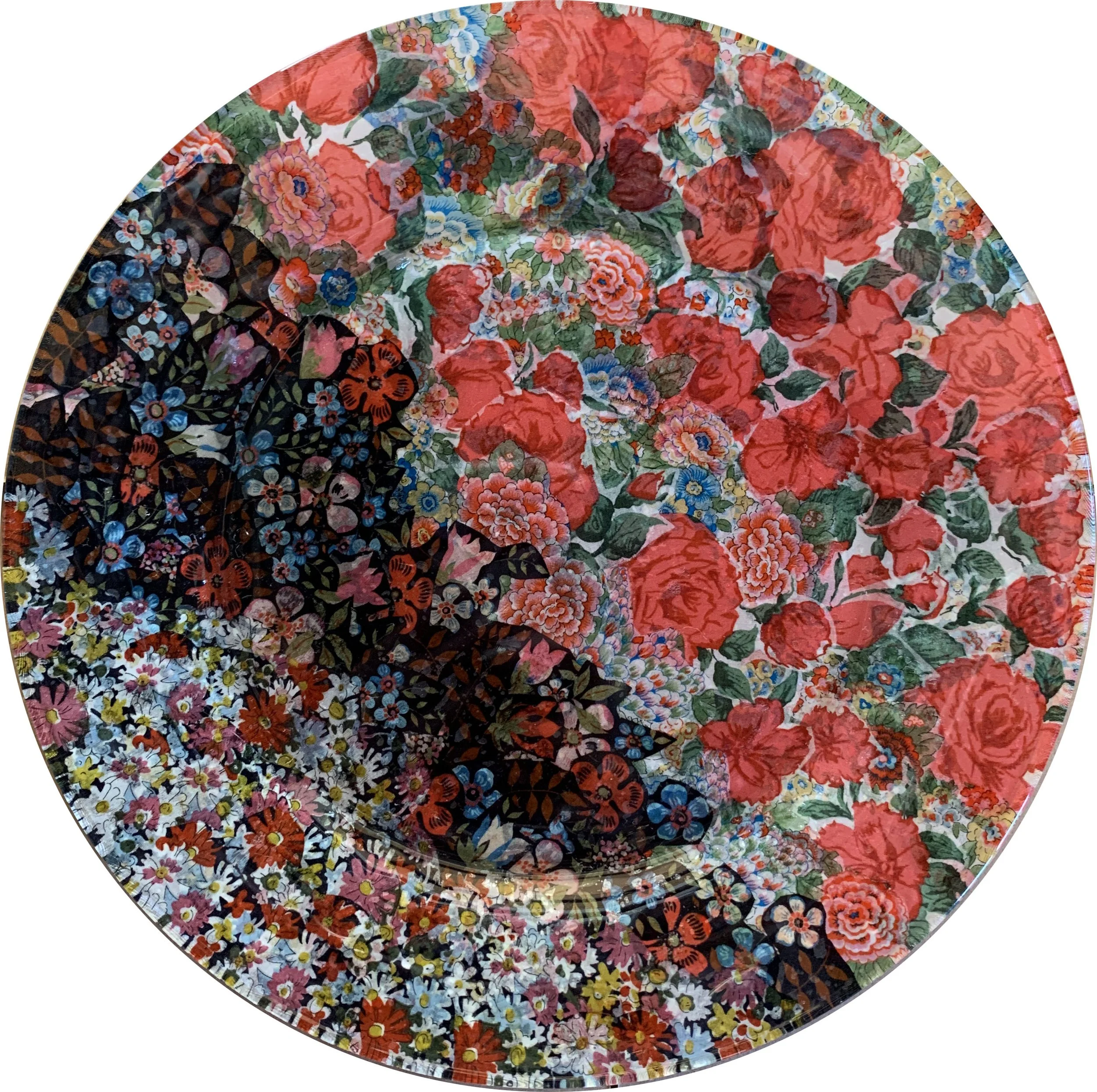Anna Decoupage Plate
