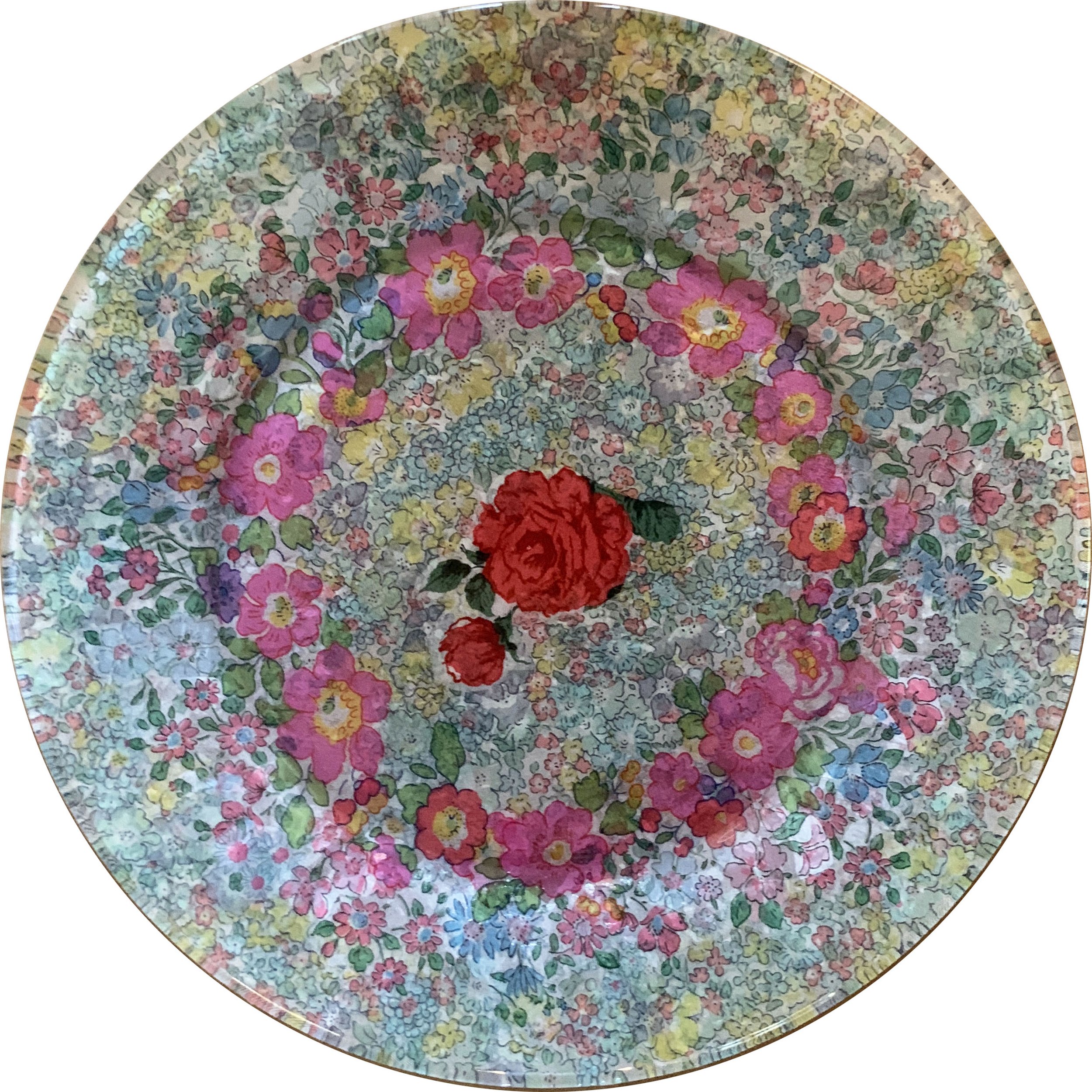 Paloma Decoupage Plate