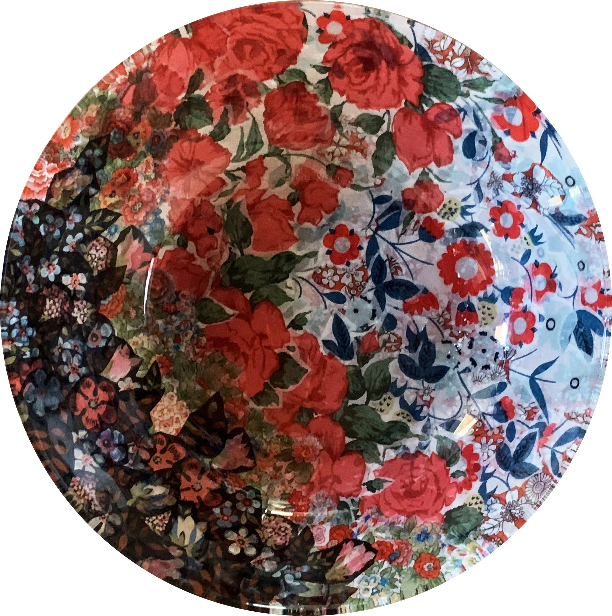 Kiki Decoupage Plate