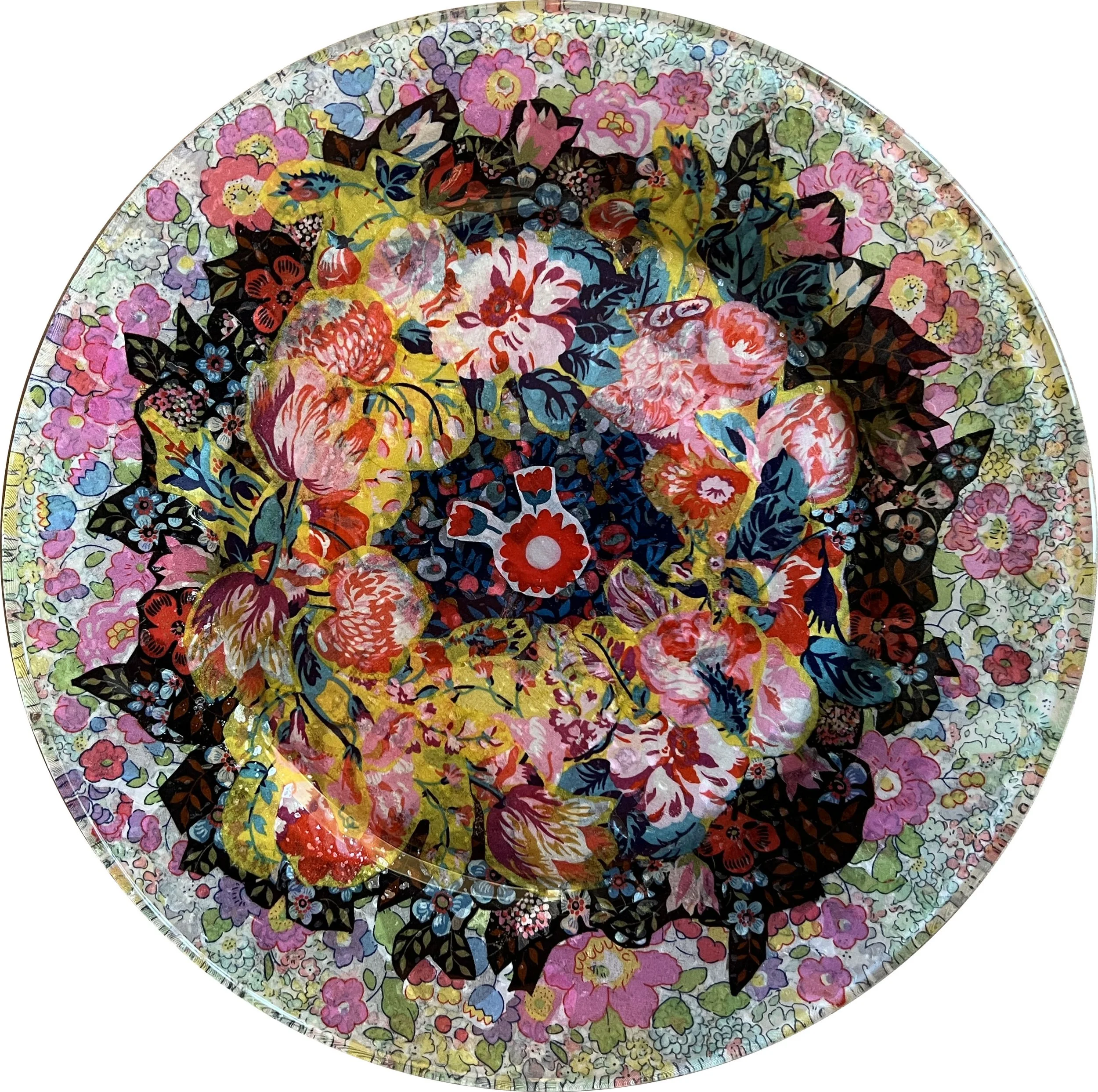 Hatsukoi Decoupage Plate, 2022