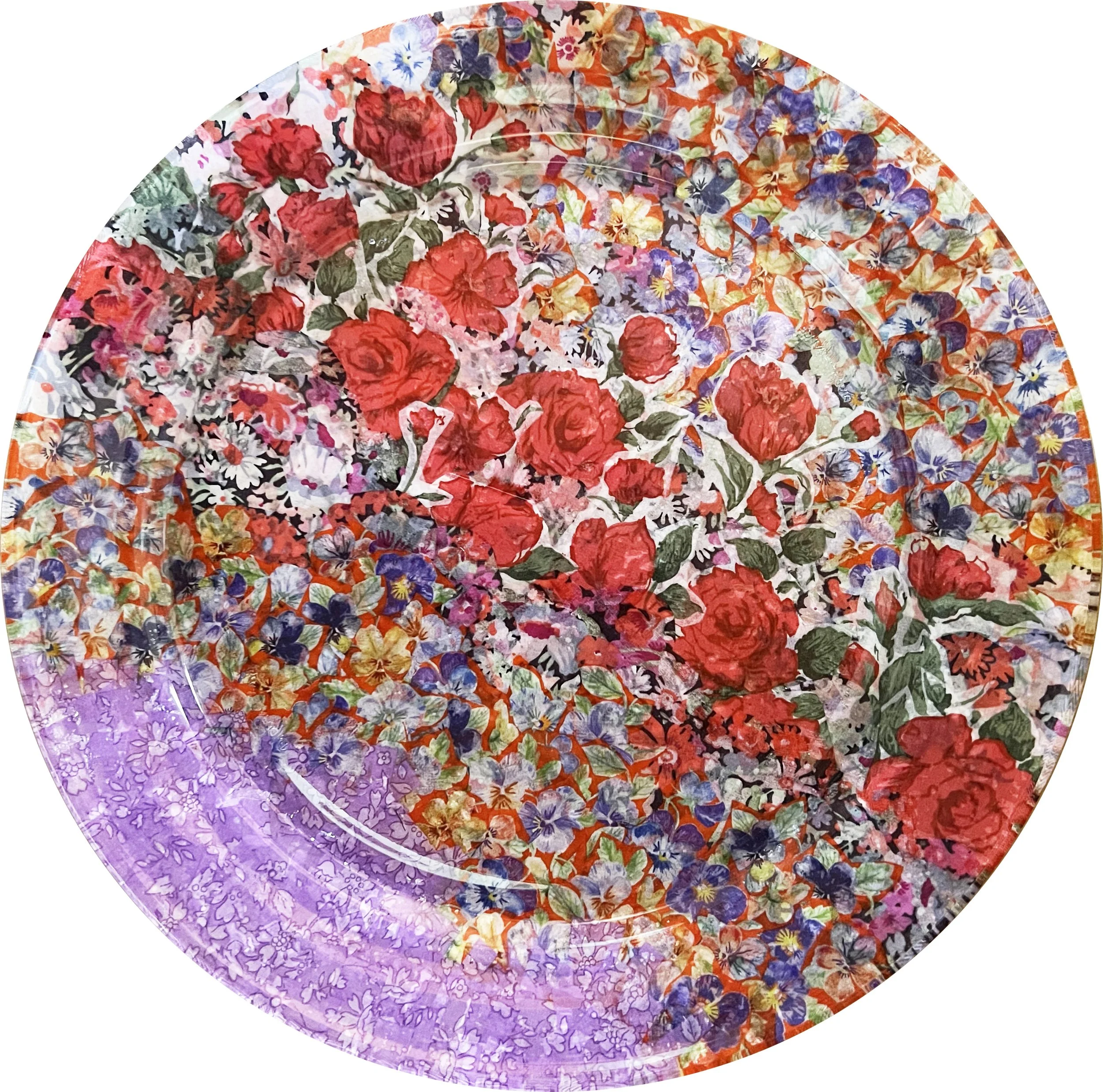 Koi No Yokan Decoupage Plate, 2021