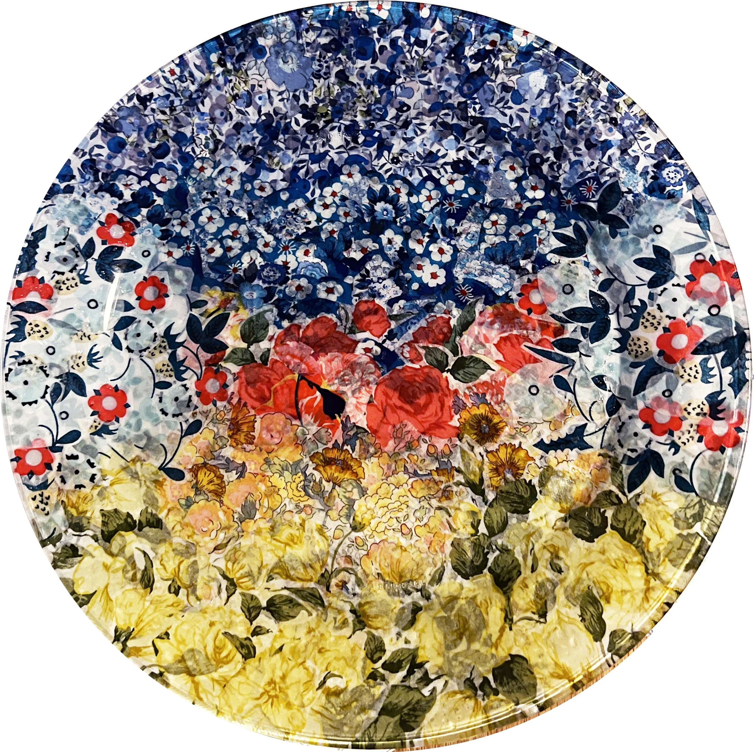 Ukraine Theater Decoupage Plate, 2022