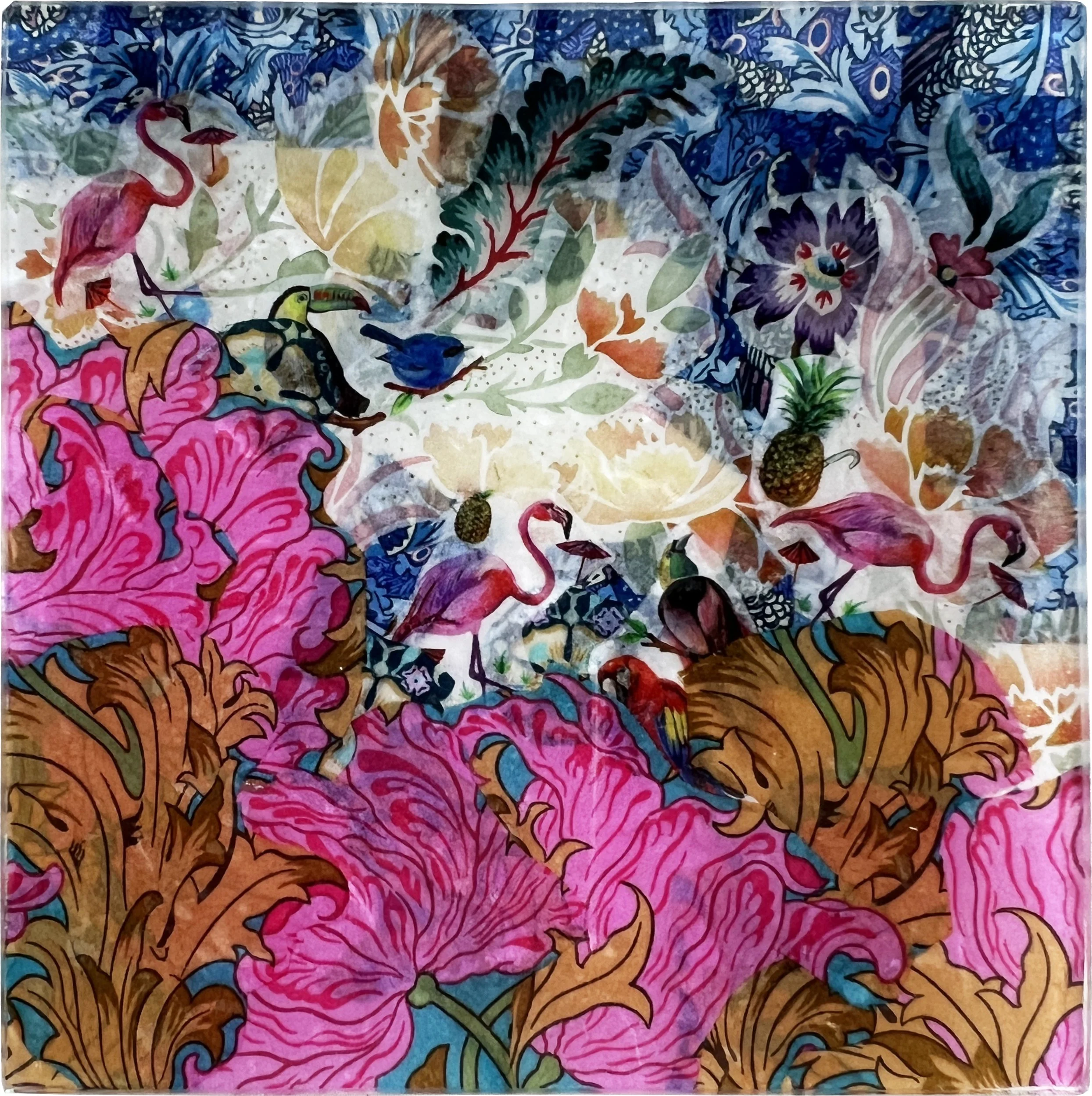 Enchanted Spirits Decoupage Tray 1, 2022