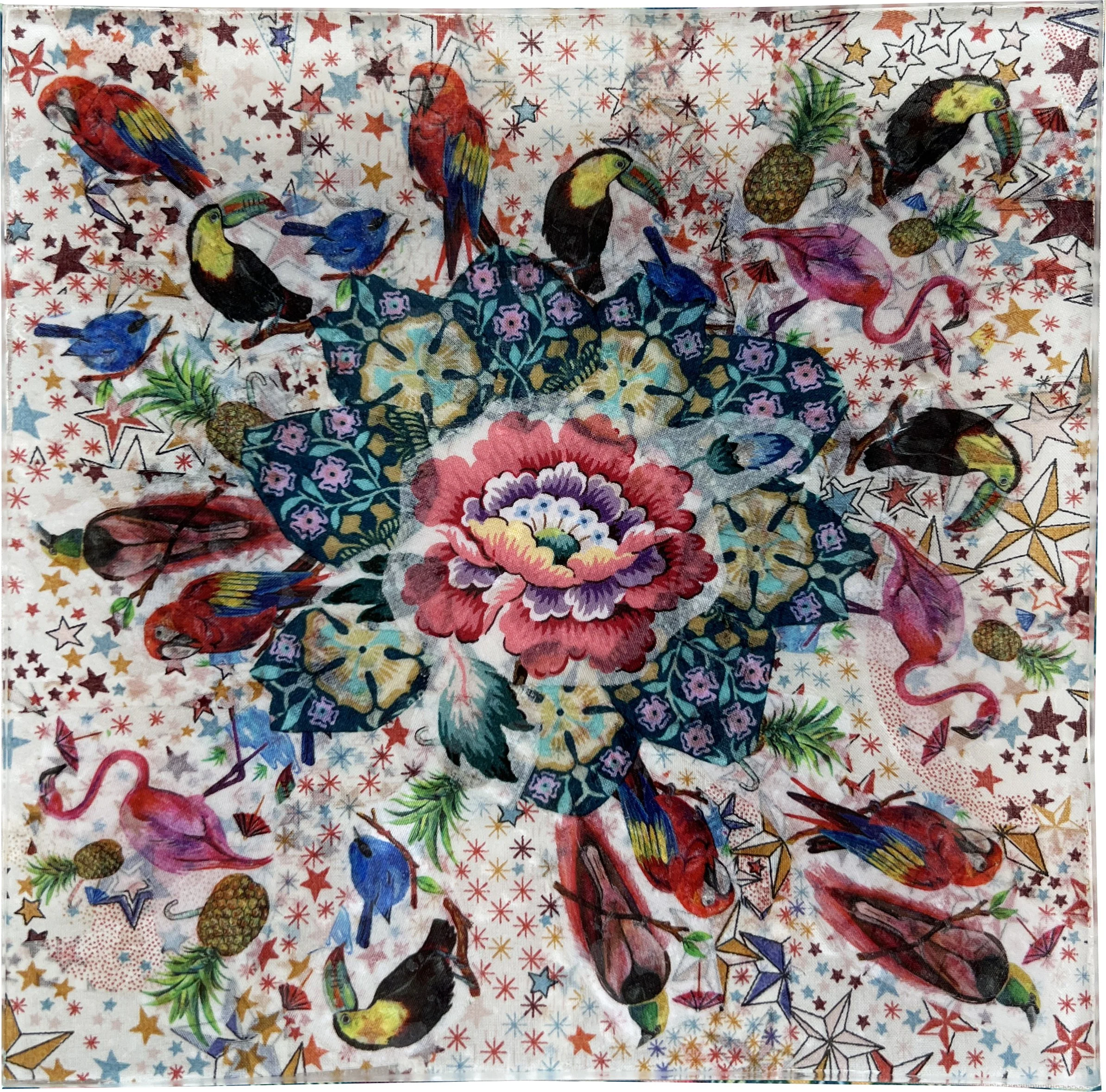 Enchanted Spirits Decoupage Tray 5, 2022