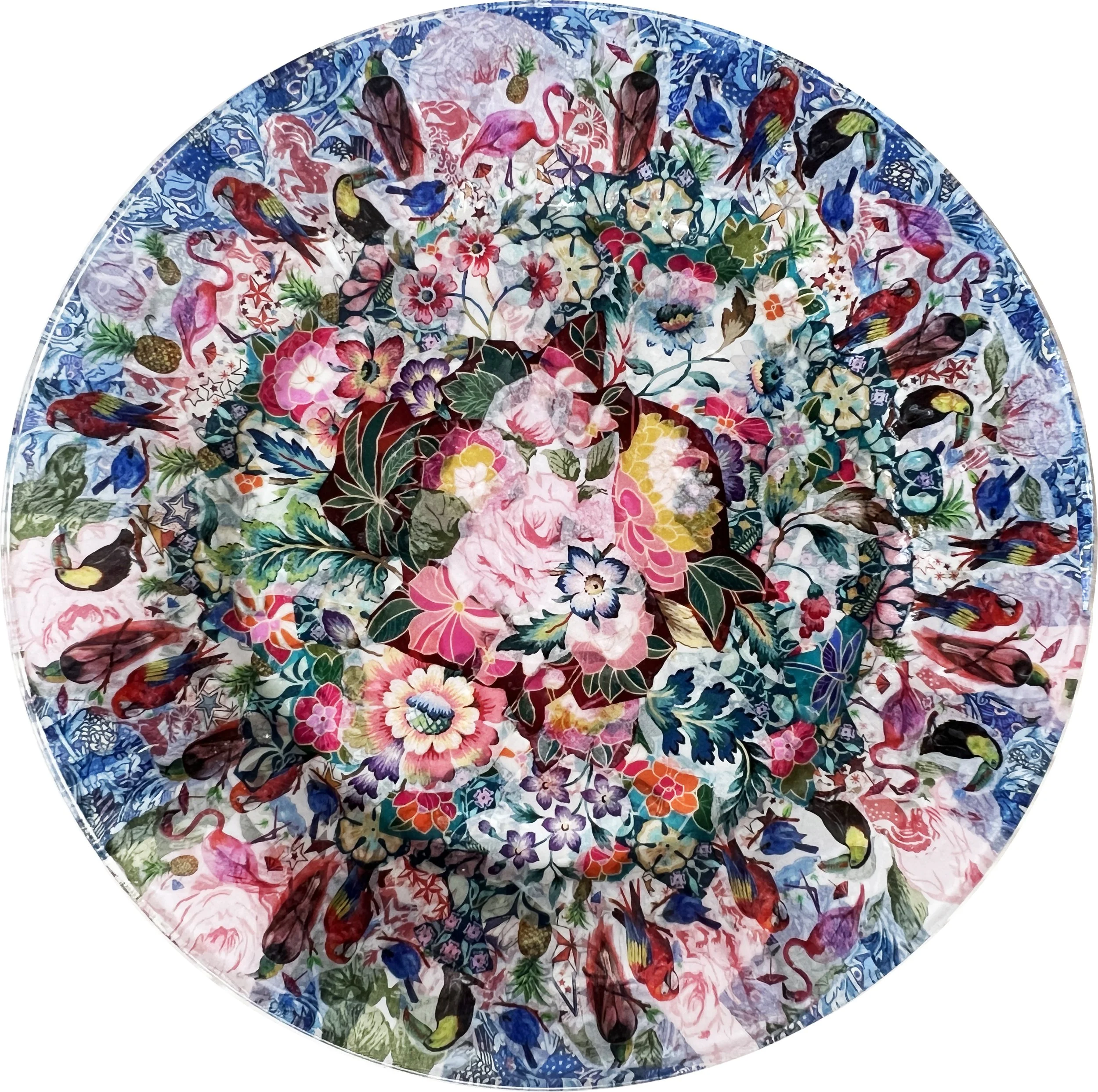 Enchanted Spirits Decoupage Plate 2, 2022