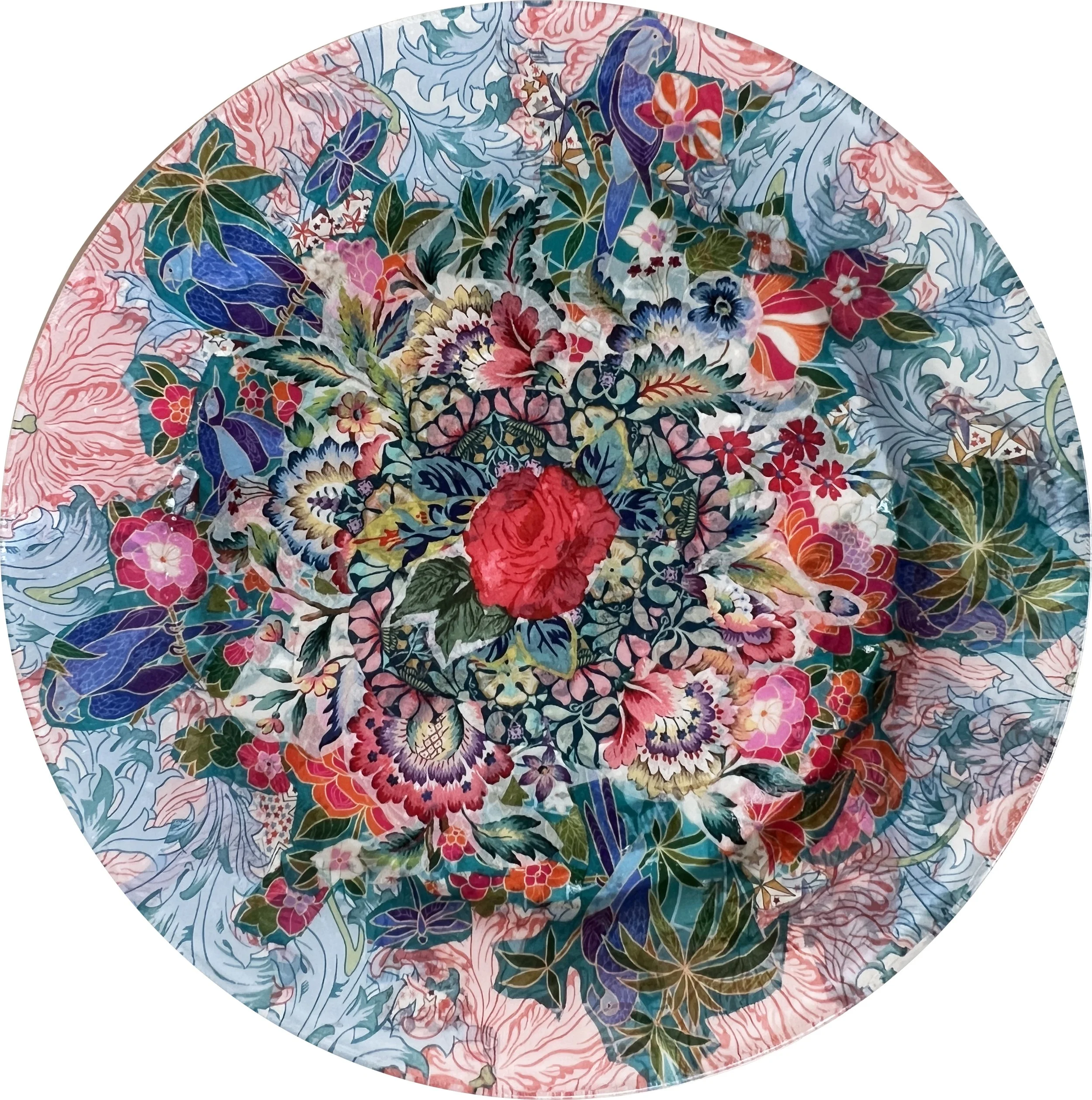 Enchanted Spirits Decoupage Plate 3, 2022