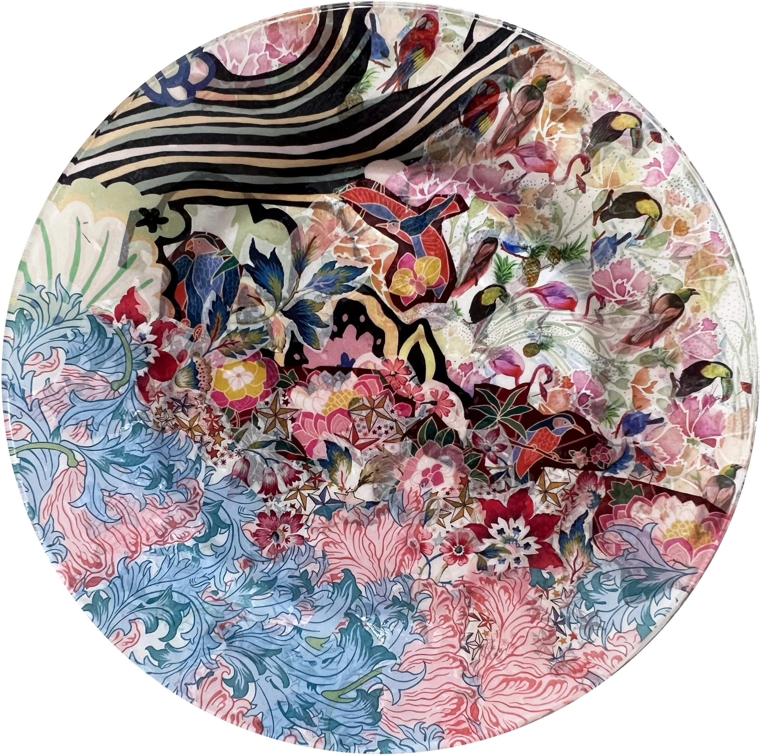 Enchanted Spirits Decoupage Plate 6, 2022