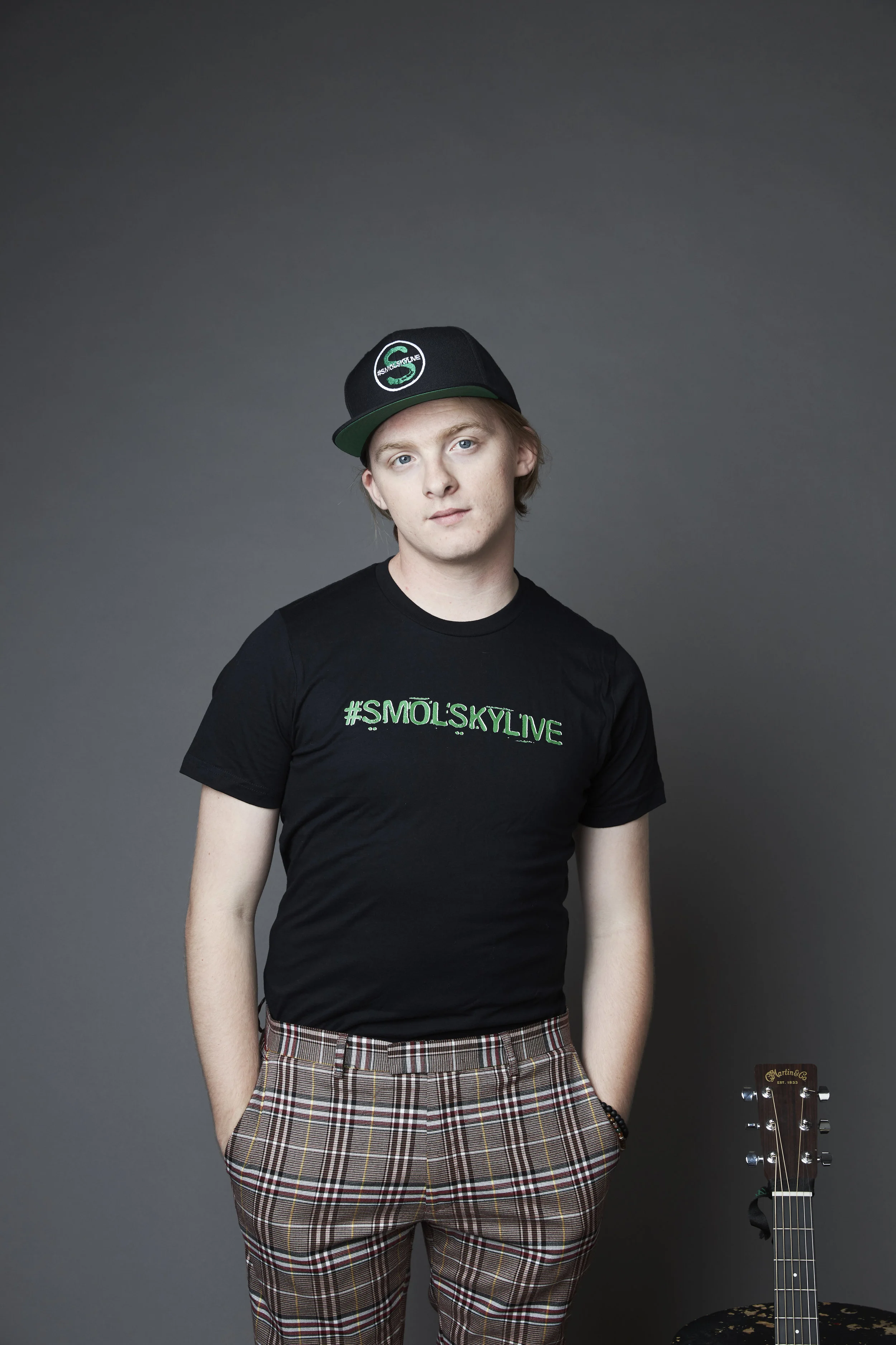 #SmolskyLIVE T Shirt (Line Logo)