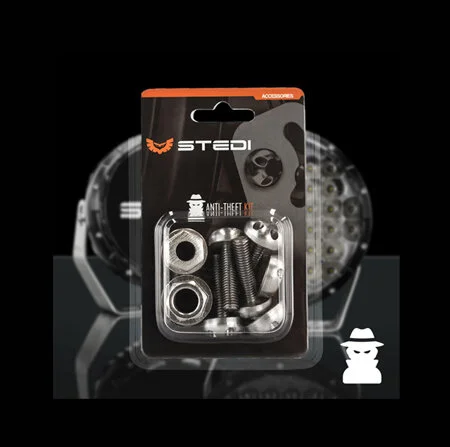 ANTI THEFT KIT FOR THE TYPE X 8.5" &amp; 7" LED LIGHT SPOT LIGHTS