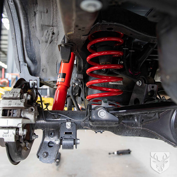 Pedders suspension upgrade for Toyota Prado