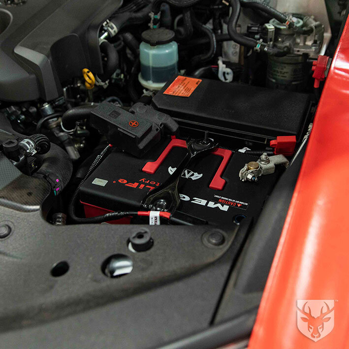 Lithium battery upgrade in Toyota Prado