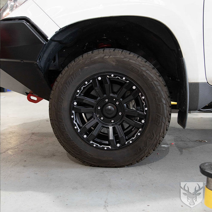 Off road wheels for Toyota Prado