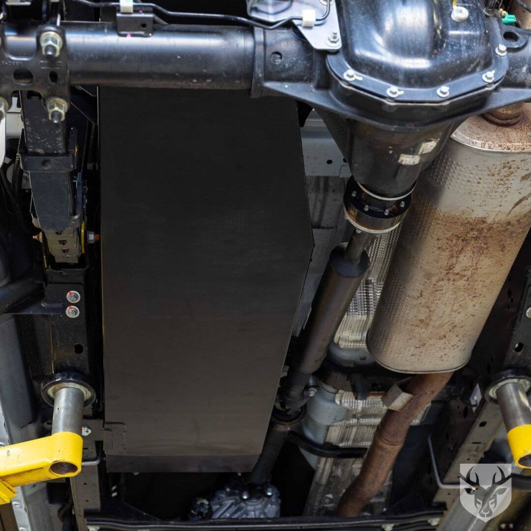 Ford Ranger brown davis fuel tank installation