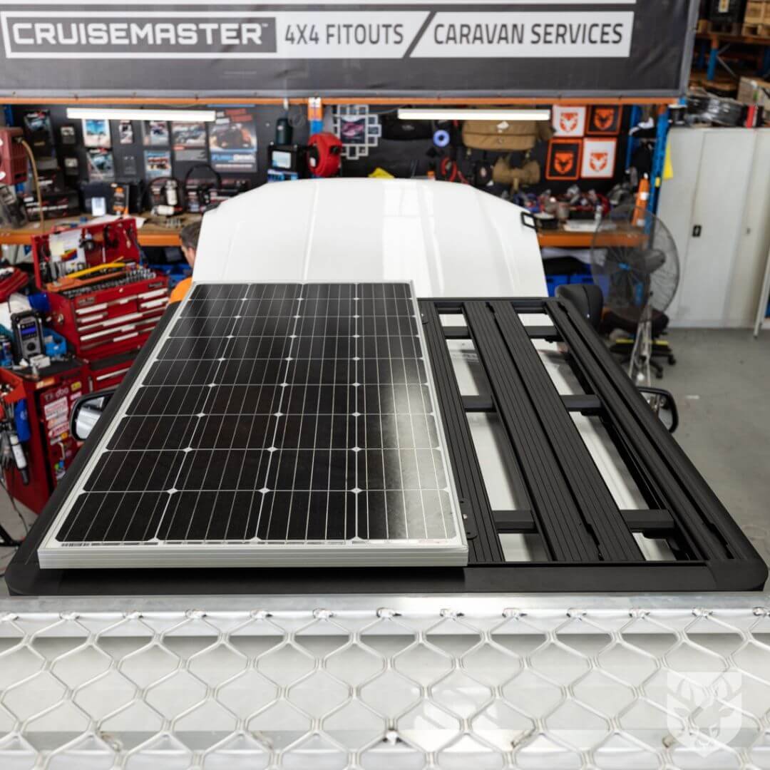 Solar Panel installation on 2022 Ford Ranger