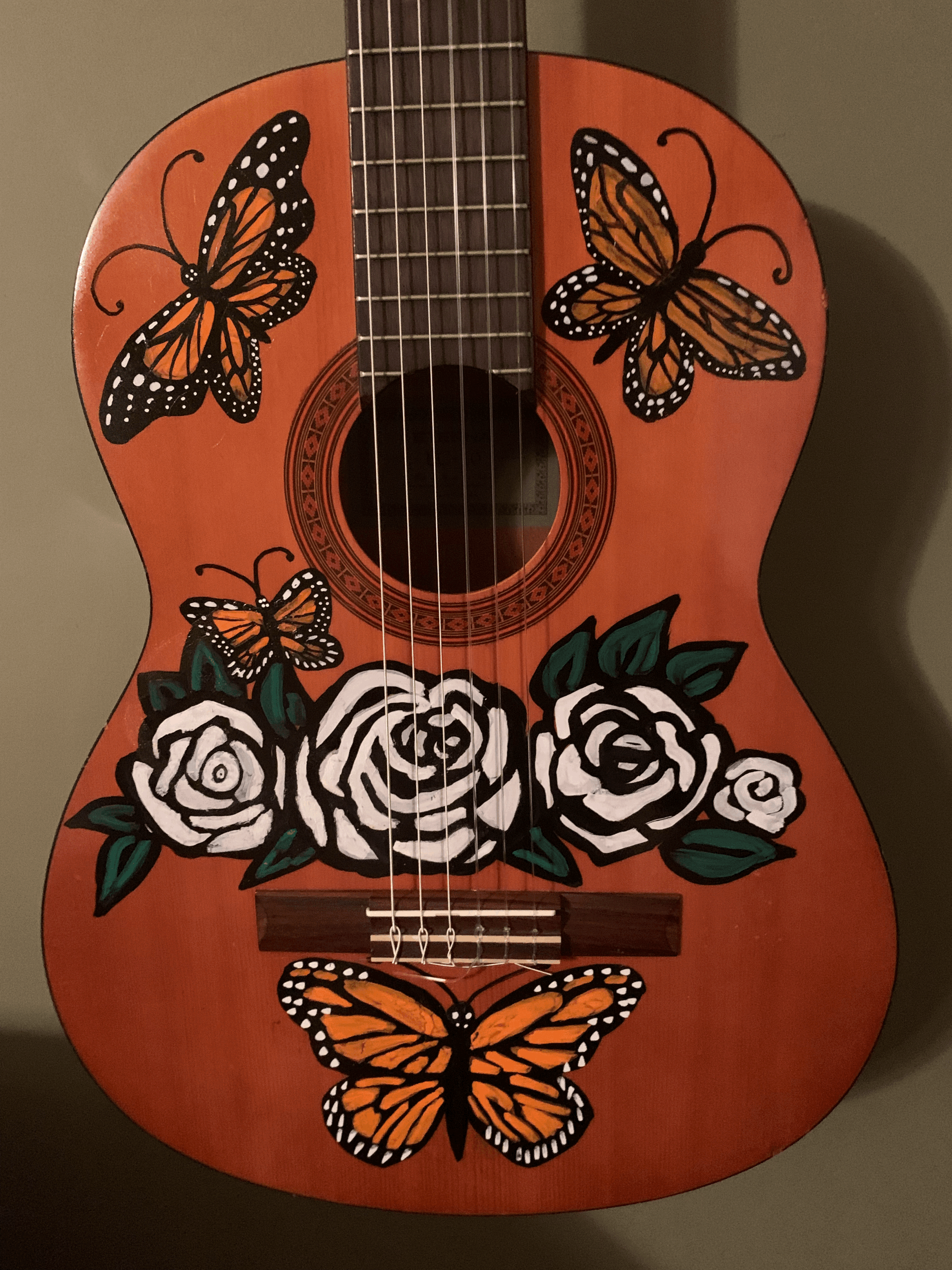 Monarch & Rose Guitar