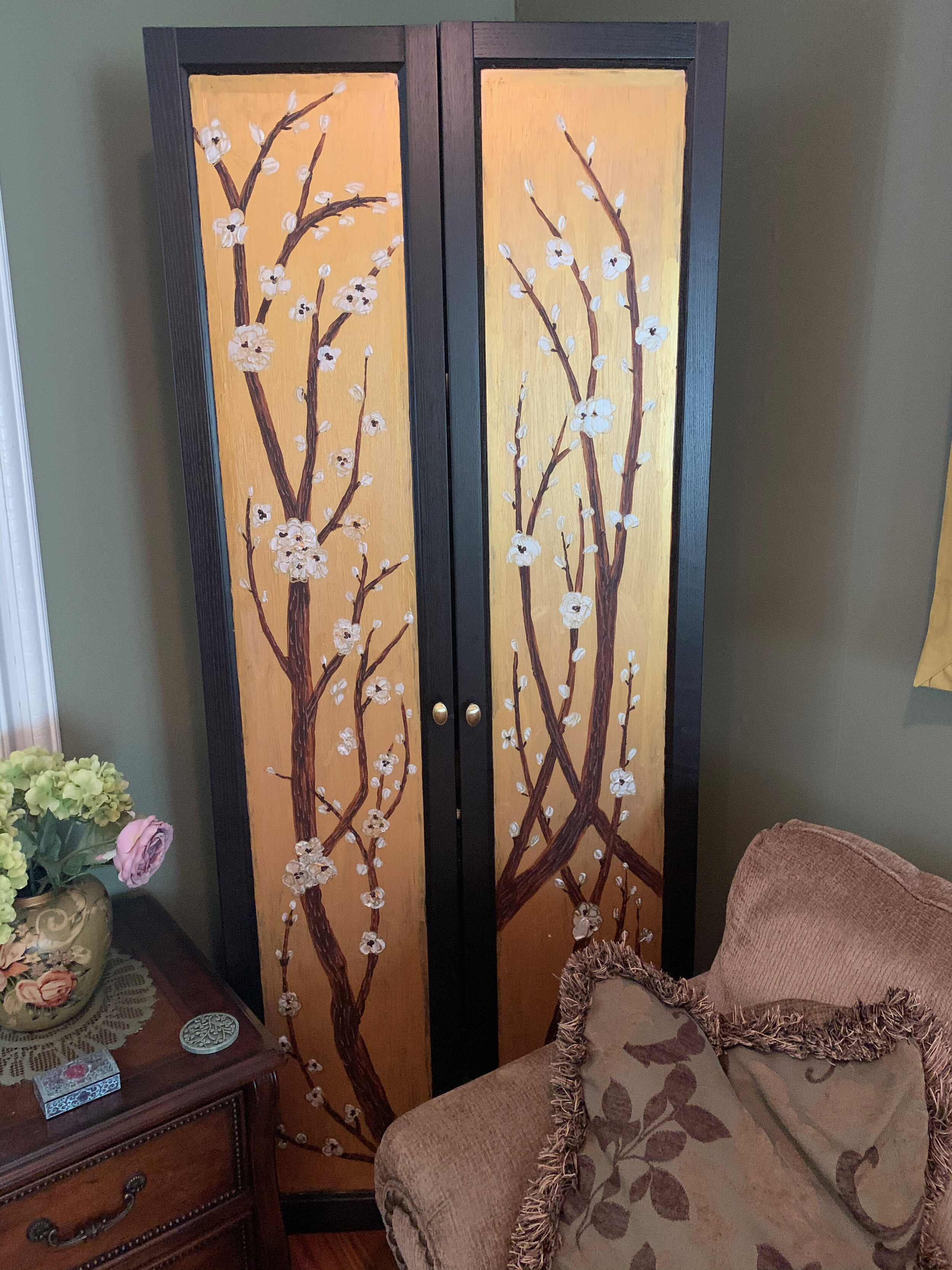 Cherry Blossom Cabinet