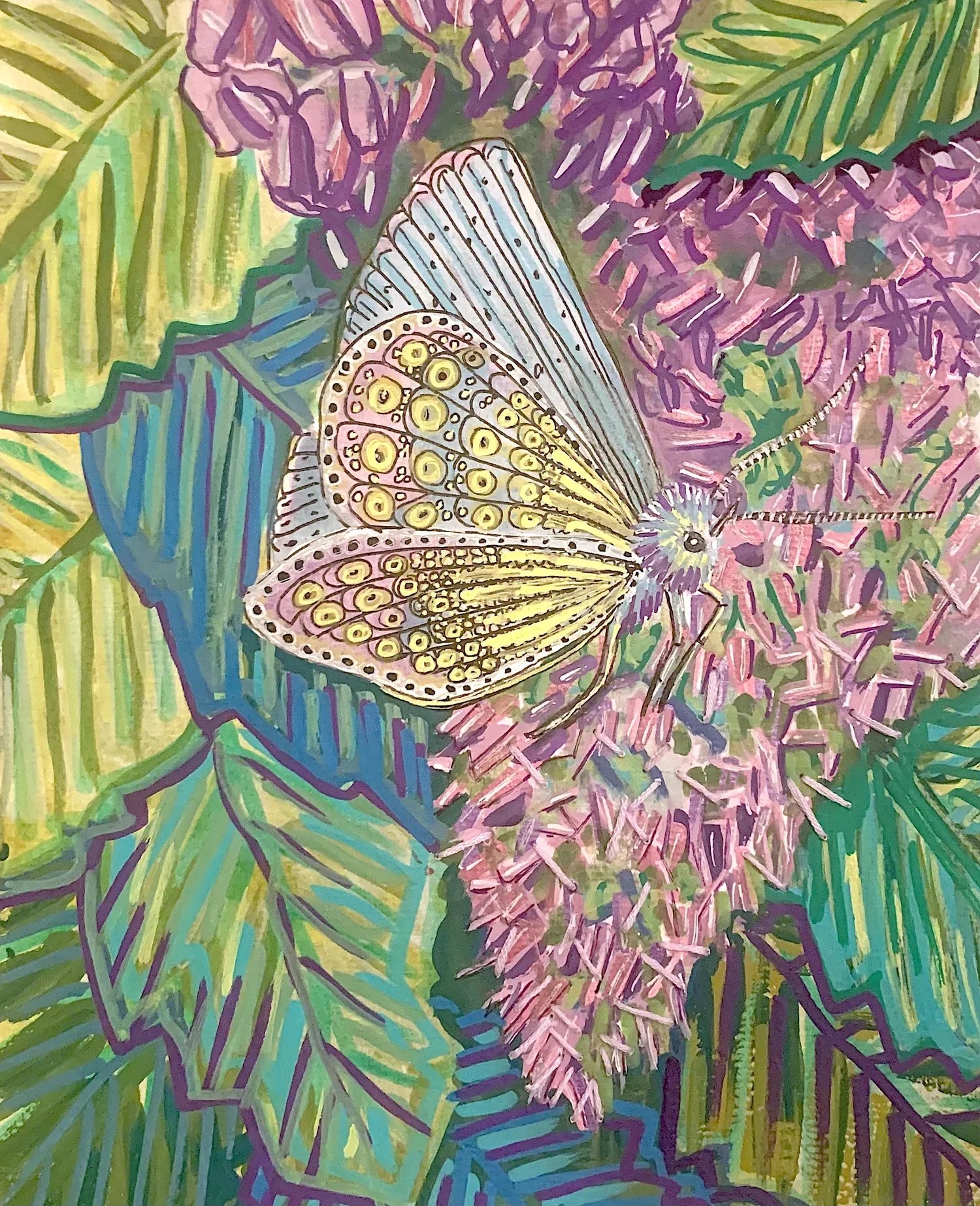 Butterfly in the Garden