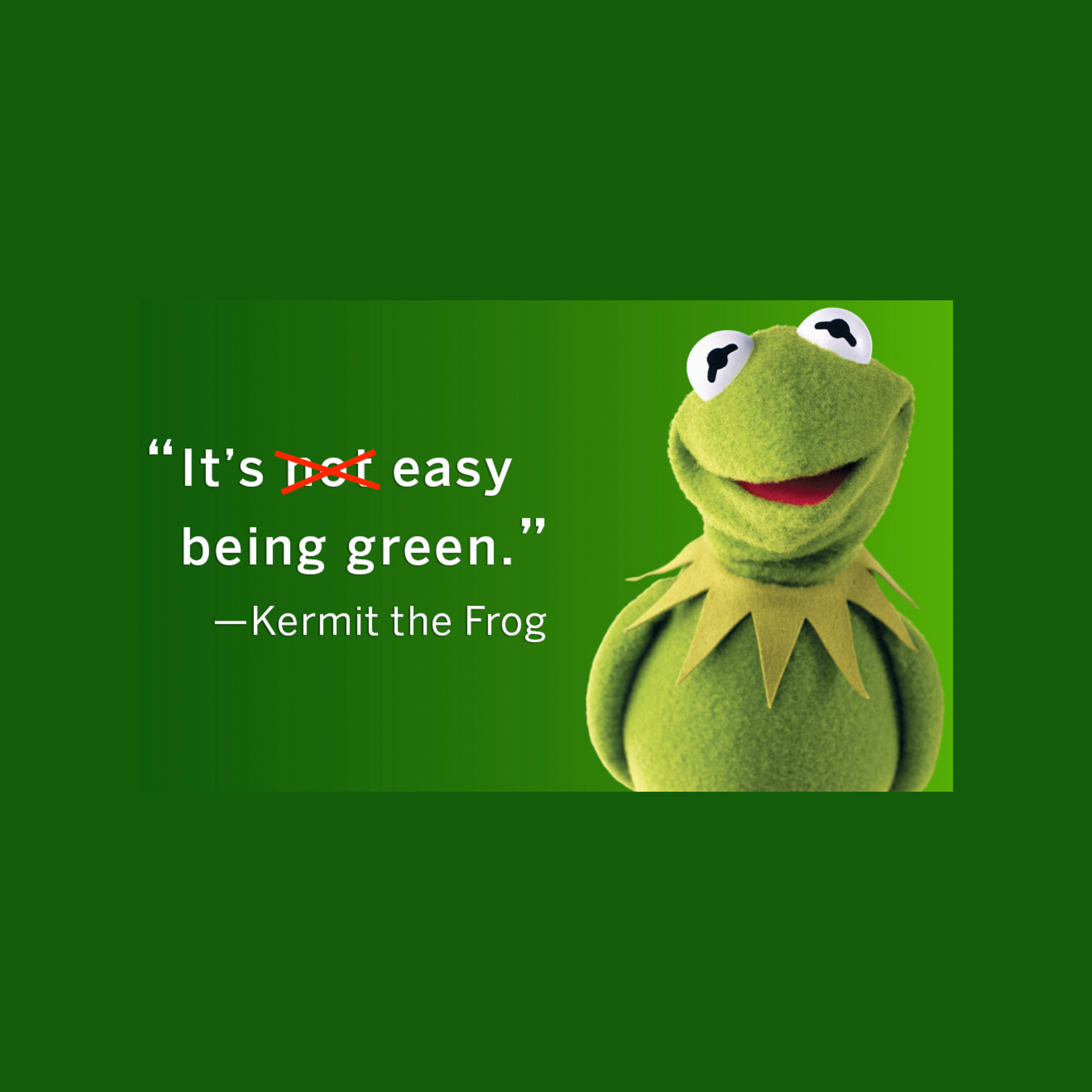 It’s EASY Being Green! - Volunteer to Bring More Green into Our World!