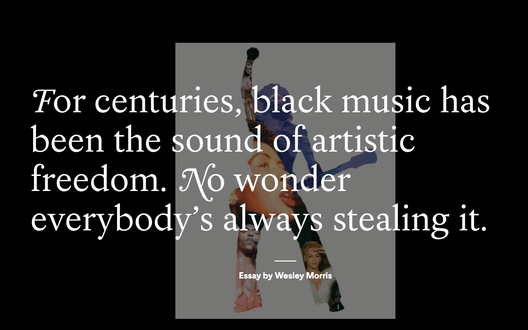 Why is Everyone Always Stealing Black Music? (Copy) (Copy)