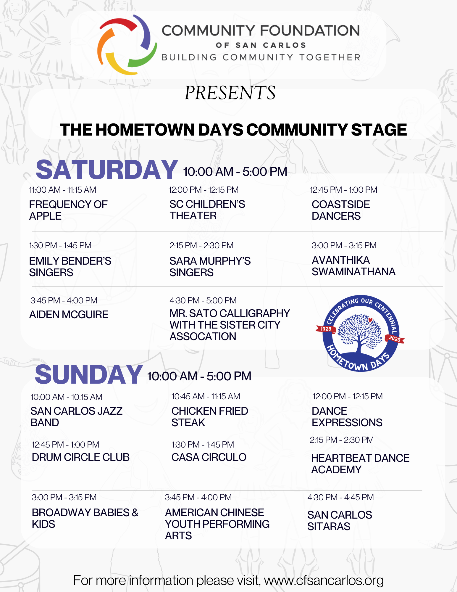 San Carlos Hometown Days Community Stage