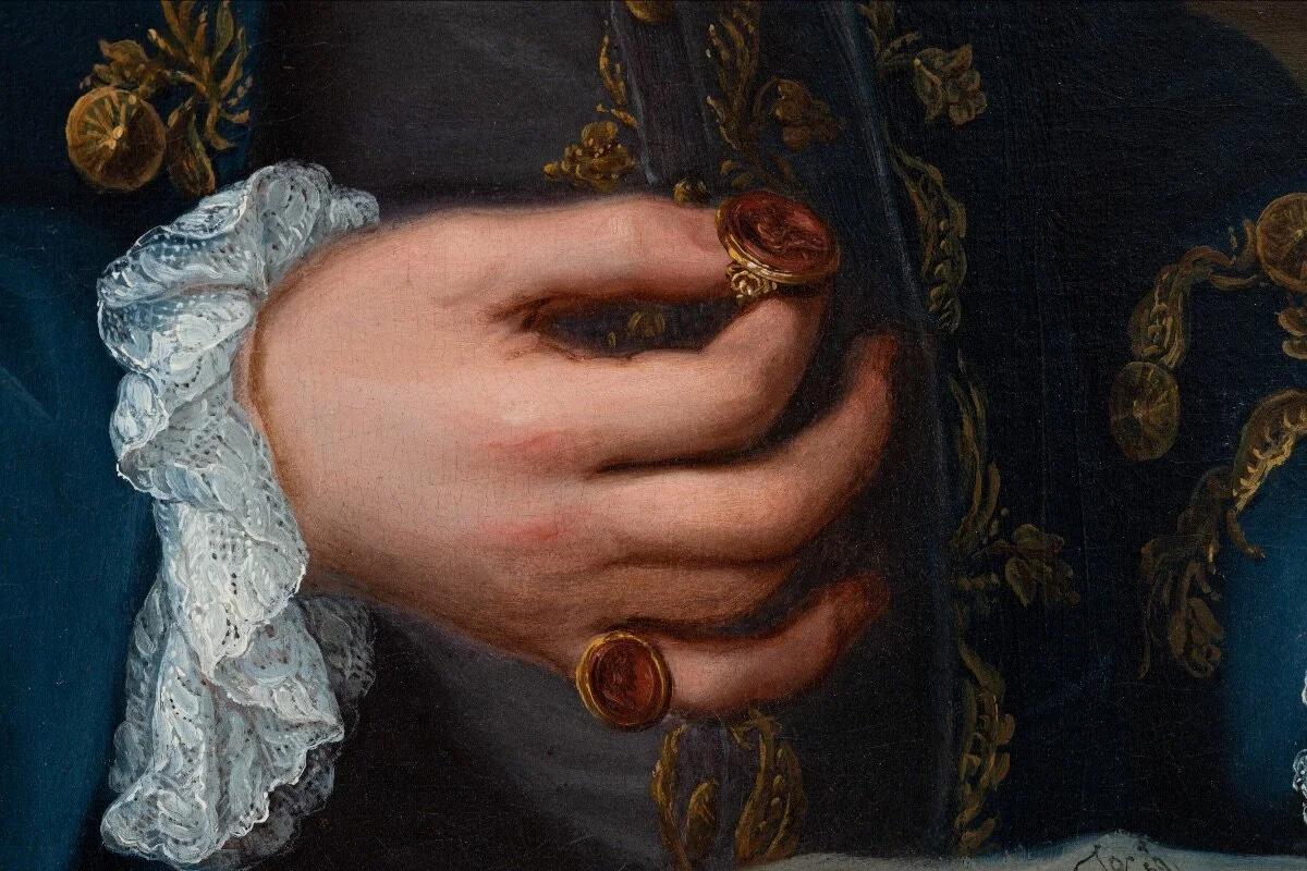 A private viewing of an extraordinary 18th Century Painting