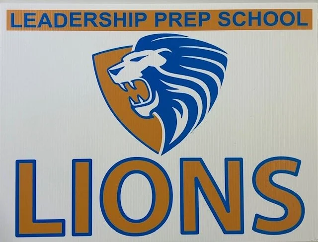 LPS LIONS Yard Sign