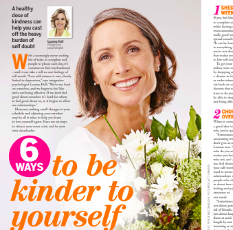 6 ways to be kinder to yourself