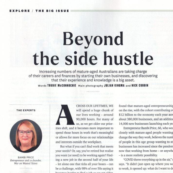 Beyond the side hustle