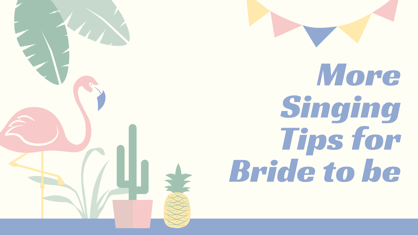 Tips for Brides to Sing for Wedding
