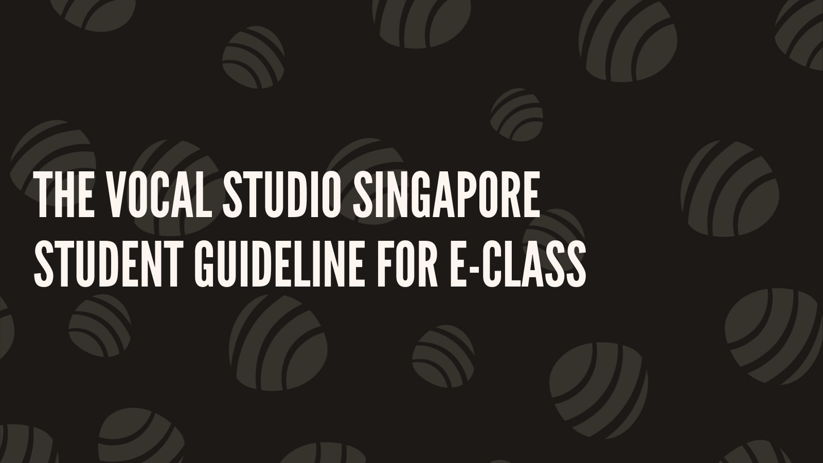 Online Lesson Guide (Zoom)