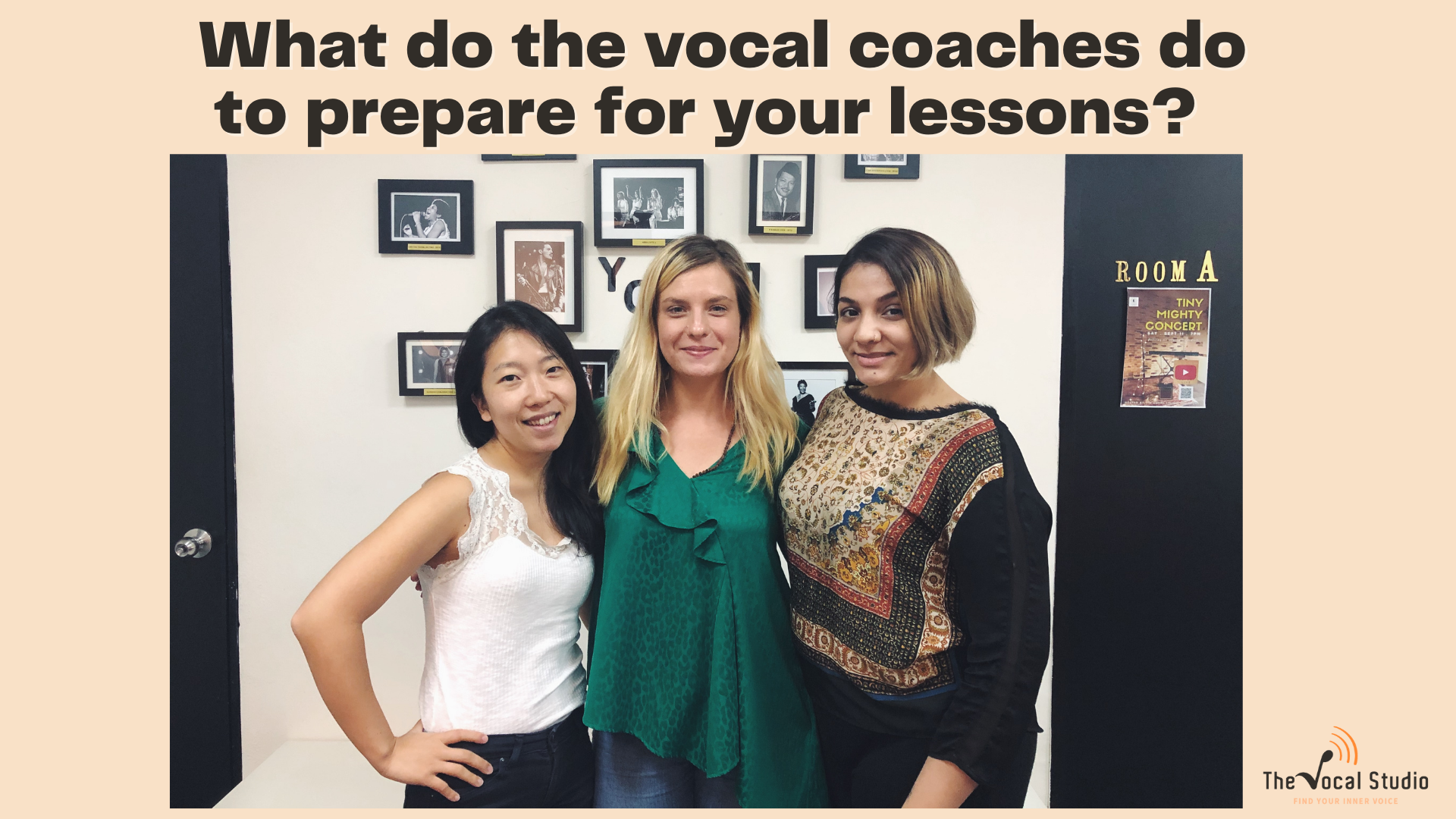 What do the vocal coaches do to prepare for your lessons? 🎤