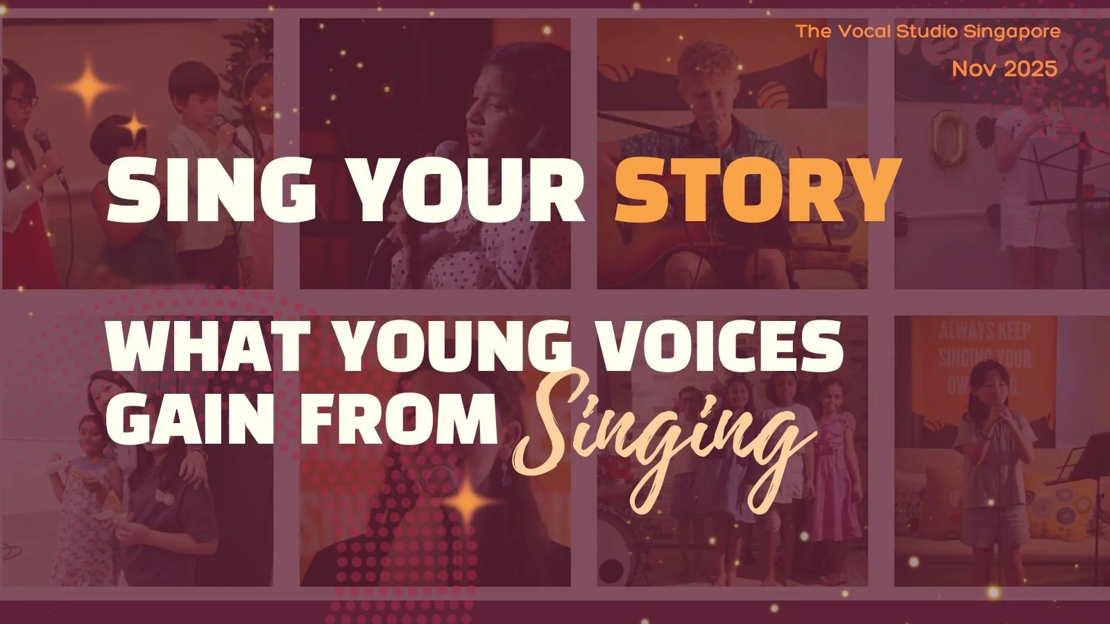 Sing Your Story: What Young Voices Gain from Holiday Singing Workshops